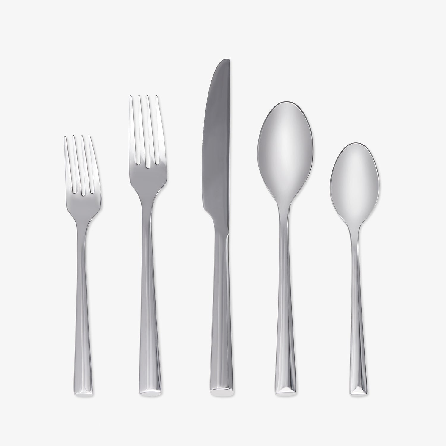 Gilda Mirror 20-Piece Stainless Steel Flatware Set - Elegant Silverware for Dining, Kitchen & Entertaining - Perfect for Dinner Parties, Weddings & Home Decor