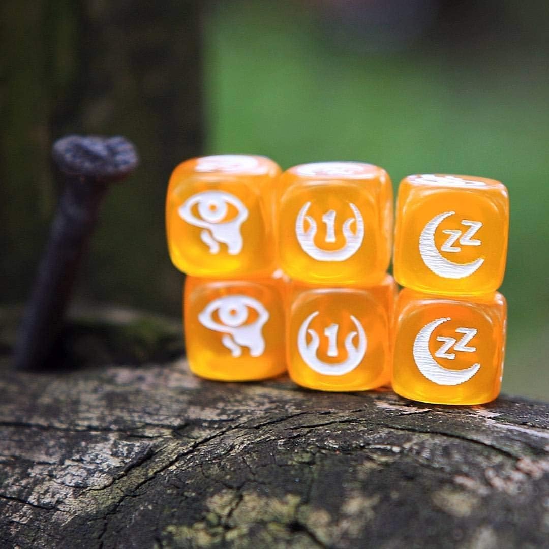 Lucidity: Six-sided Nightmares Board Game by Fox Tale Games | Strategic Horror Adventure Game for Adults & Teens | Perfect for Game Nights & Halloween Parties