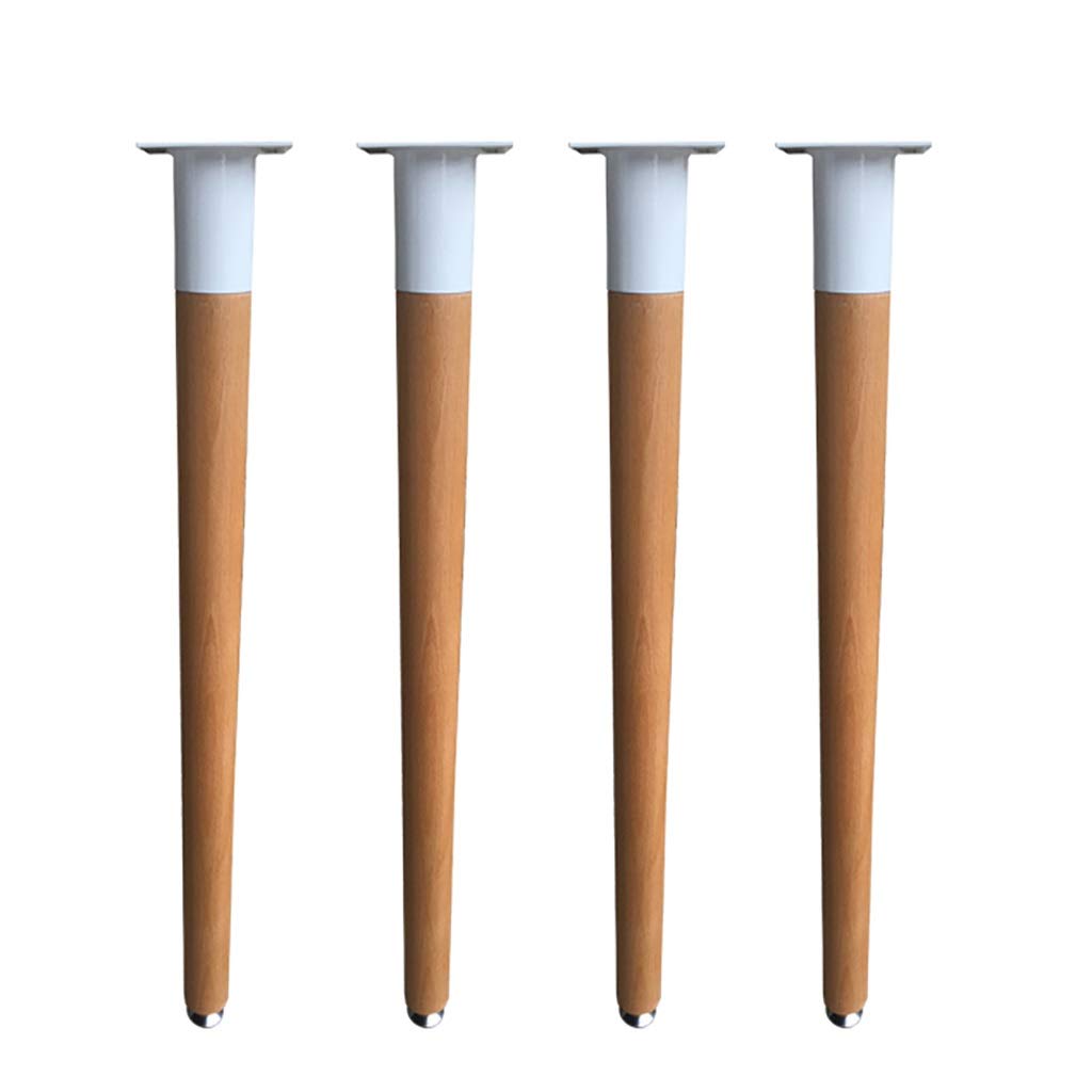 Modern Coffee Table Legs 61cm - Sturdy Furniture Feet for Desks & Dining Tables - Office & Home Use