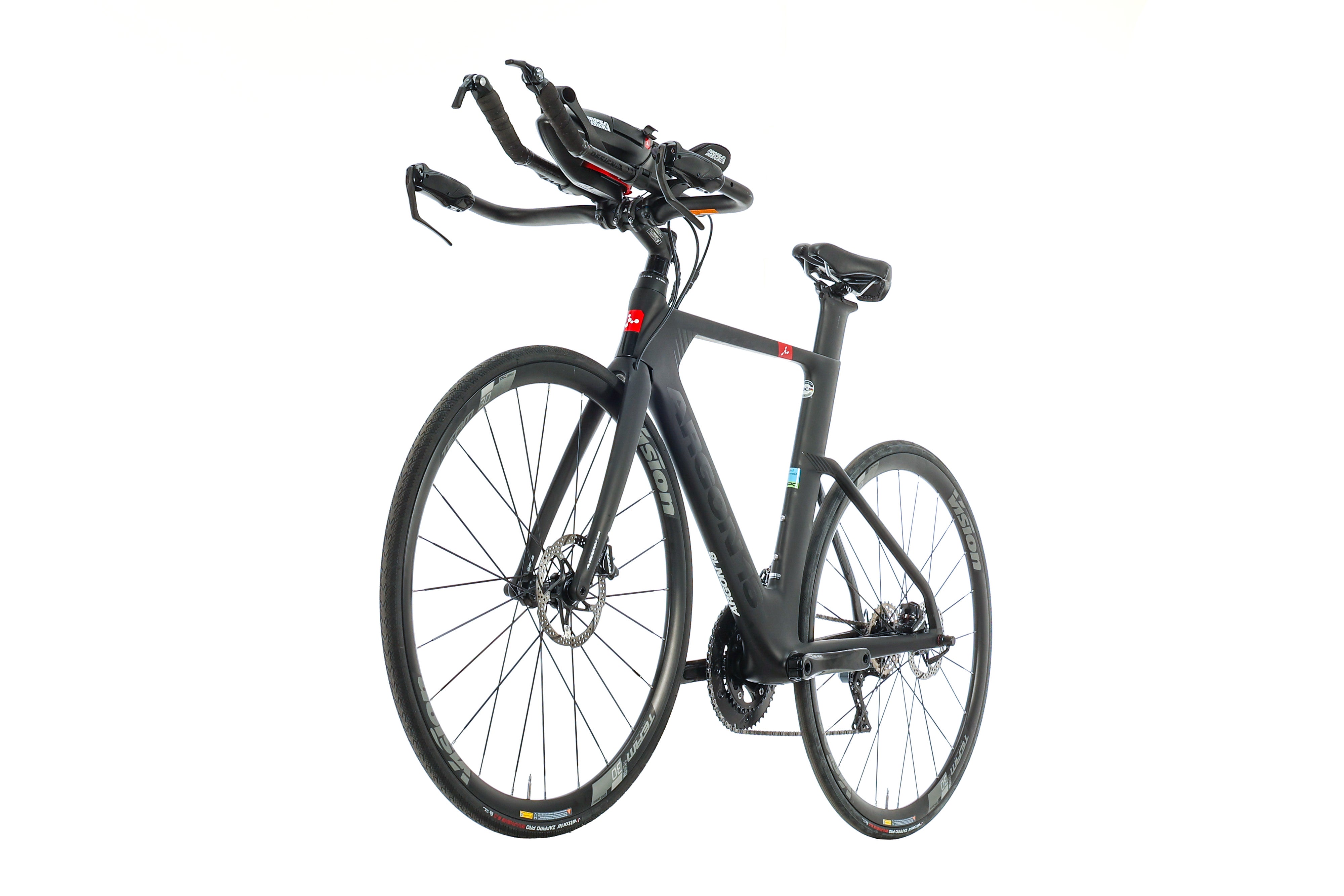 Argon 18 E 117 Tri Time Trial Bike 2020 - Medium Carbon Triathlon Road Bike for Competitive Racing & Endurance Training | Perfect for Triathlons, Time Trials & Road Cycling Events