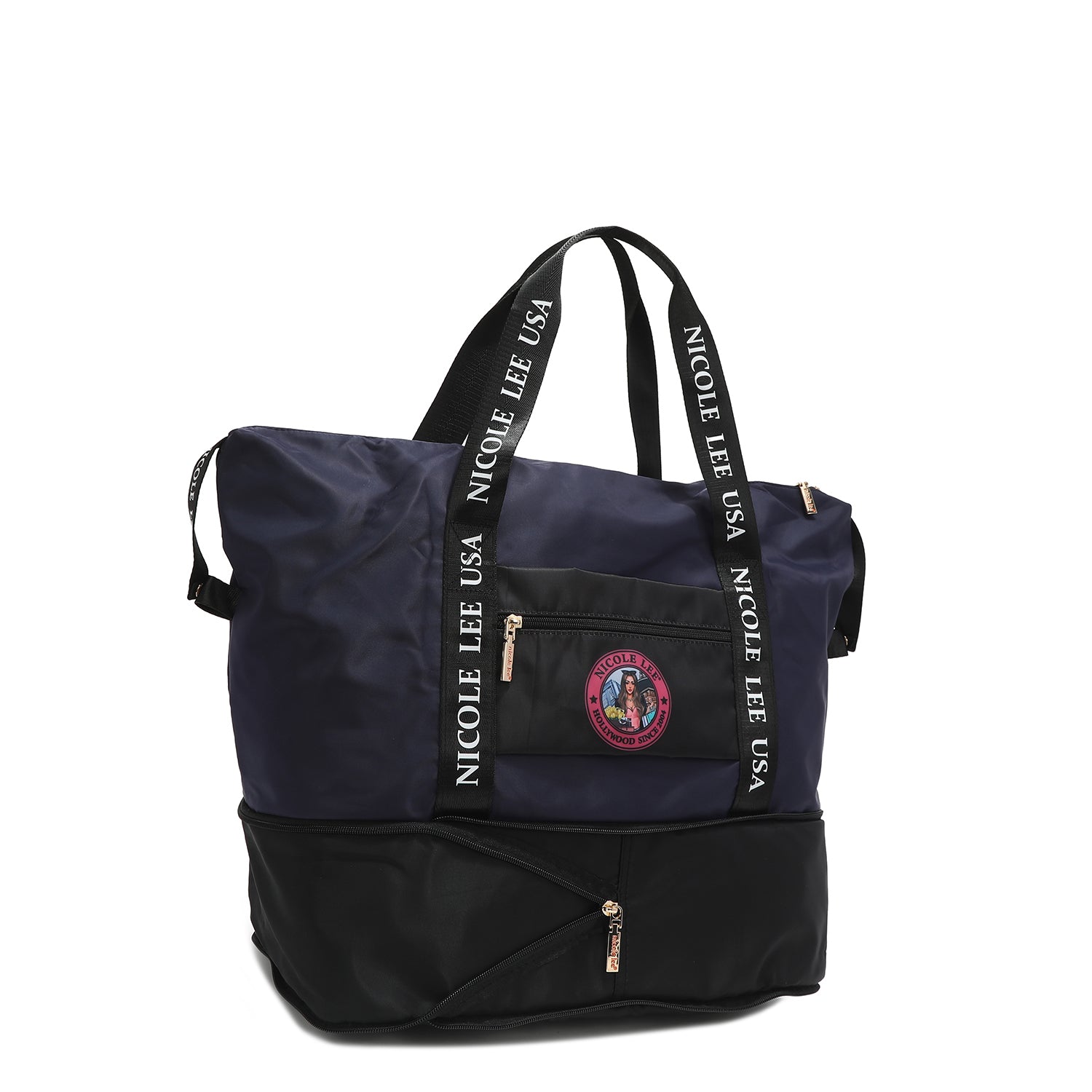 JENNA Foldable Nylon Travel Tote Bag - Lightweight & Waterproof Carryall for Women | Perfect for Gym, Beach, Shopping & Weekend Getaways