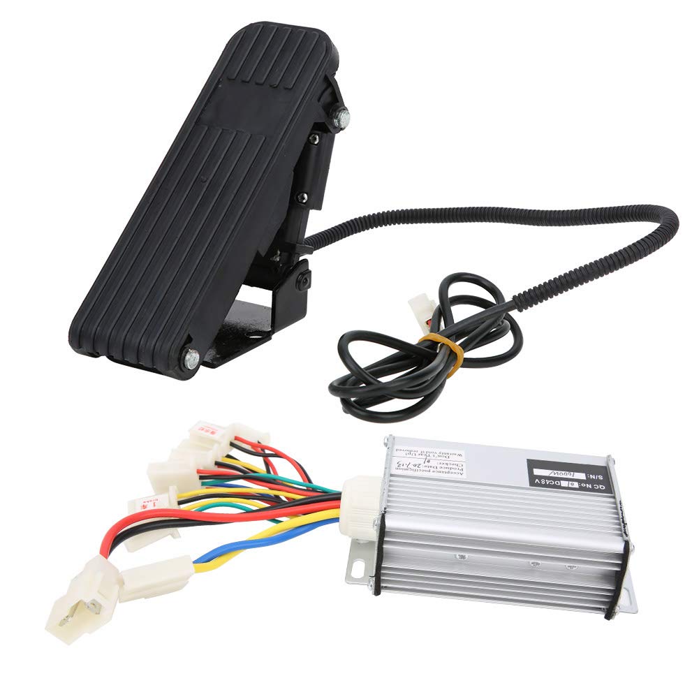 Alomejor 1000W Brush Controller Kit with Foot Pedal for E-Bike & Tricycle - Smooth Speed Control