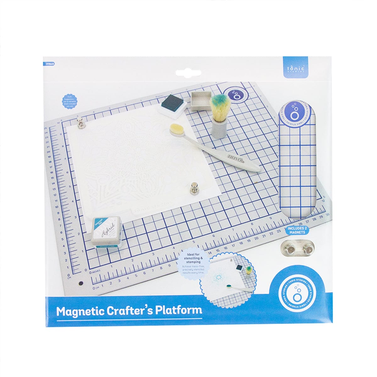 Tonic Studios 3726E Magnetic Crafter's Platform - Perfect for Scrapbooking, Card Making & DIY Craft Projects