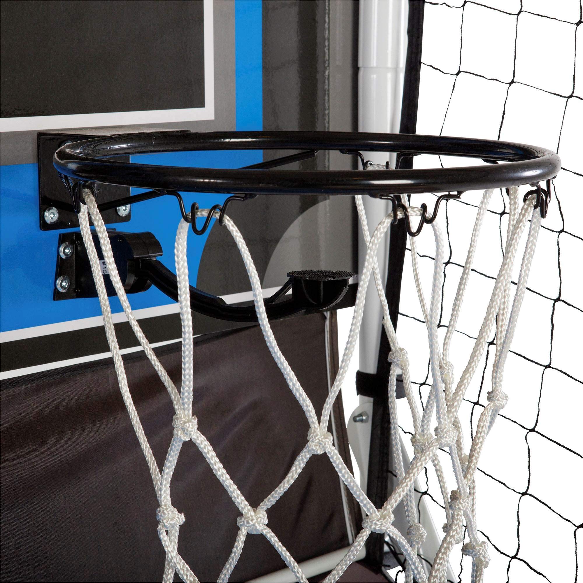 Triumph Sports Big Shot II Double Shootout Basketball Game with LED Scorer - 8 Game Modes & 4 Basketballs - 80.5”L x 47.5”W x 81”H - Perfect for Indoor/Outdoor Family Fun, Backyard Parties, and Competitive Training