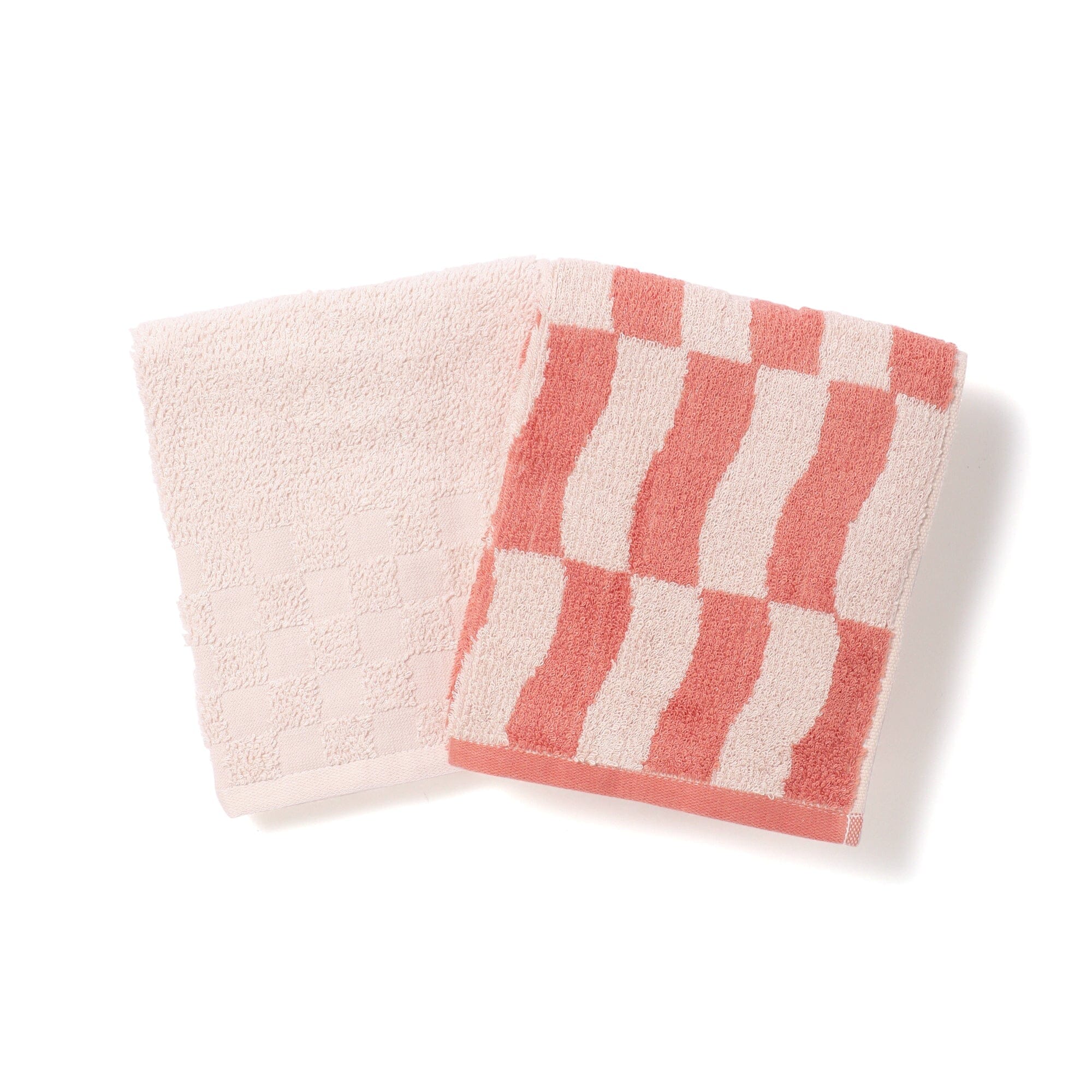 Antibacterial & Deodorant Cotton Bamboo Rayon Face Towel Set - Soft & Absorbent for Skincare, Gym & Travel - Red