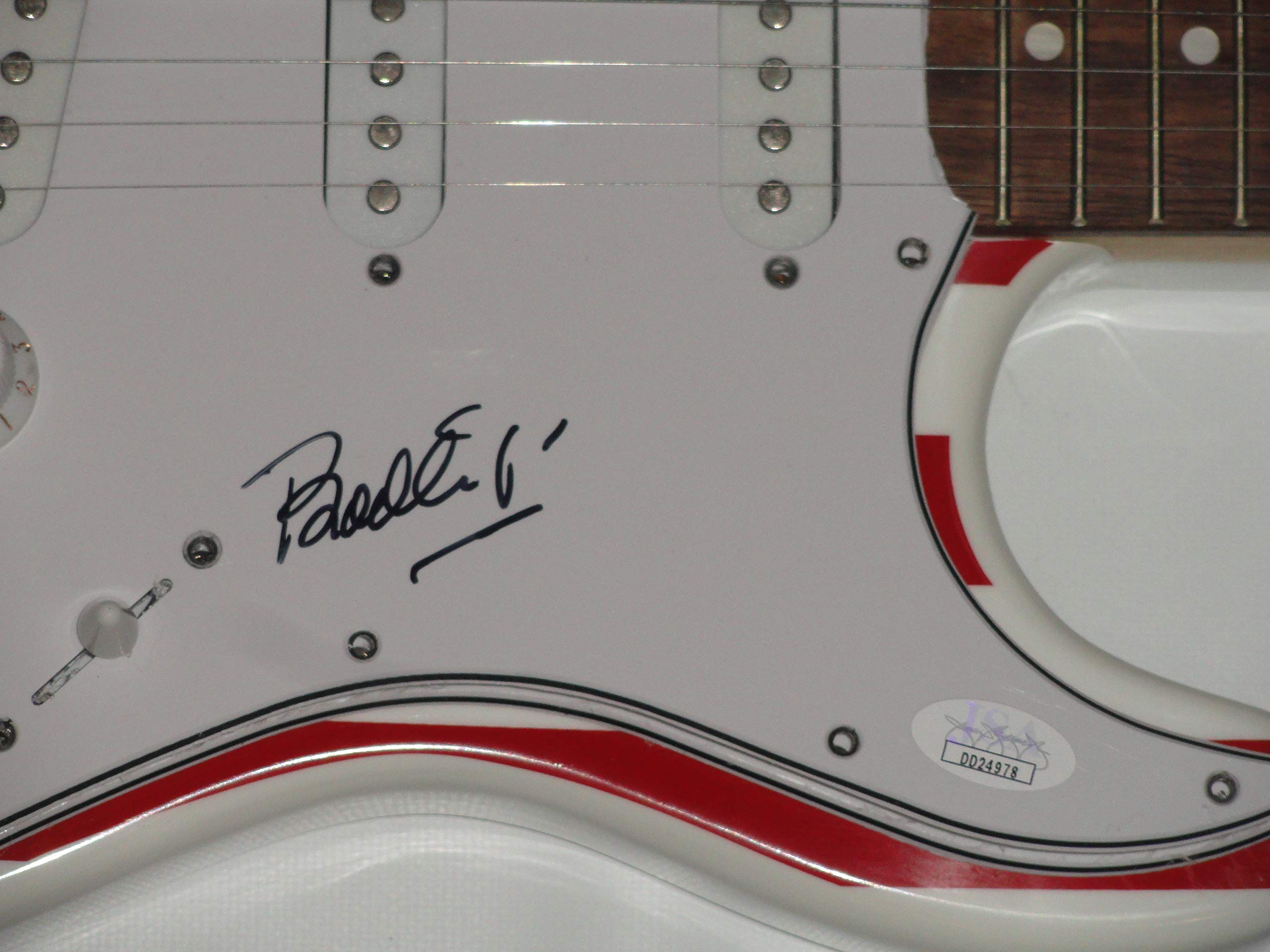 Booker T Jones Signed Electric Guitar - Authentic Booker T & The M.G.'s Memorabilia with JSA COA - Perfect for Music Collectors & Rock Memorabilia Displays