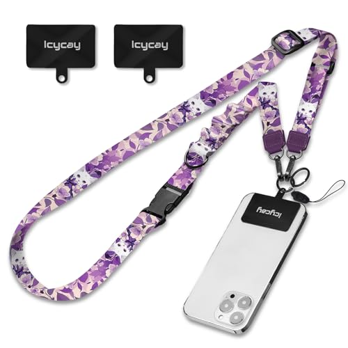 Cat Purple Flower
