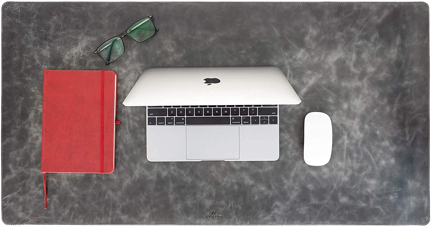 Premium Leather Desk Pad Mat 31.5