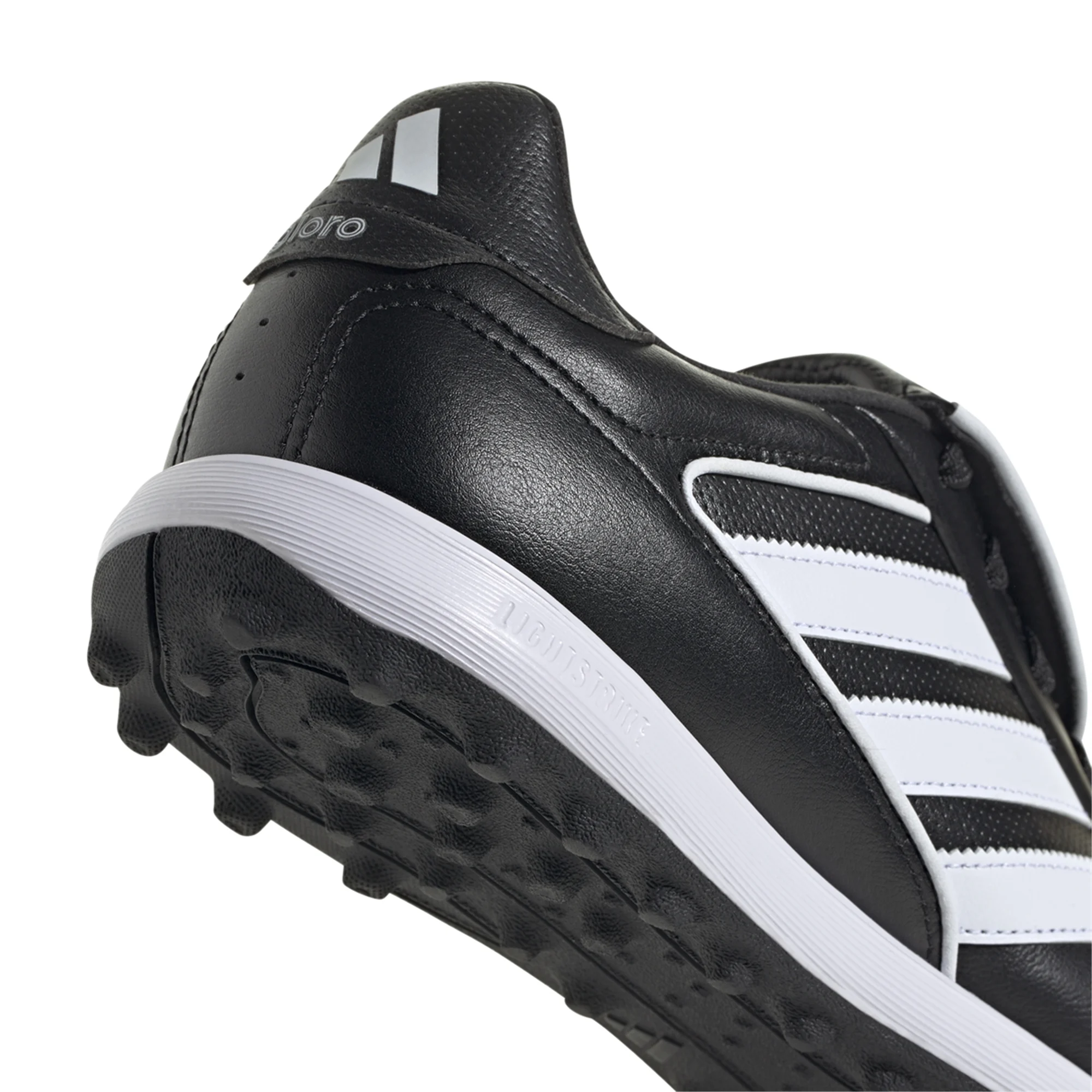 Adidas Copa Gloro II Turf Soccer Cleats for Men - Black/White Football Shoes for Artificial Grass - Perfect for Training & Matches