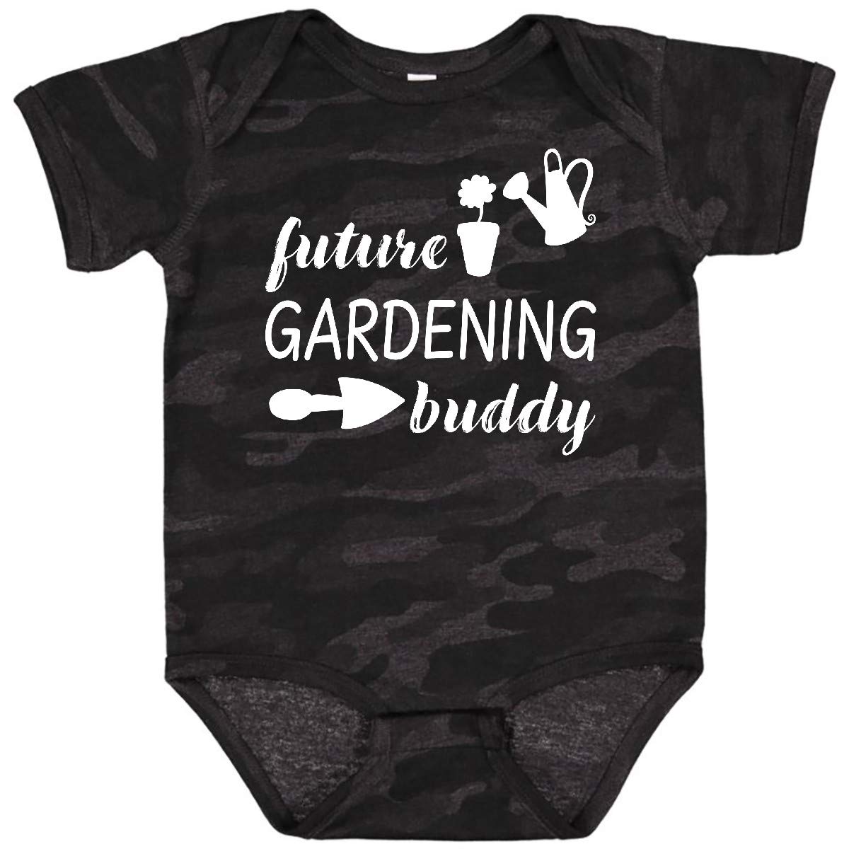 Inktastic Future Gardening Buddy Baby Bodysuit - Cute Organic Cotton Onesie for Toddlers & Infants - Perfect for Outdoor Play, Gardening Activities & Family Bonding Moments