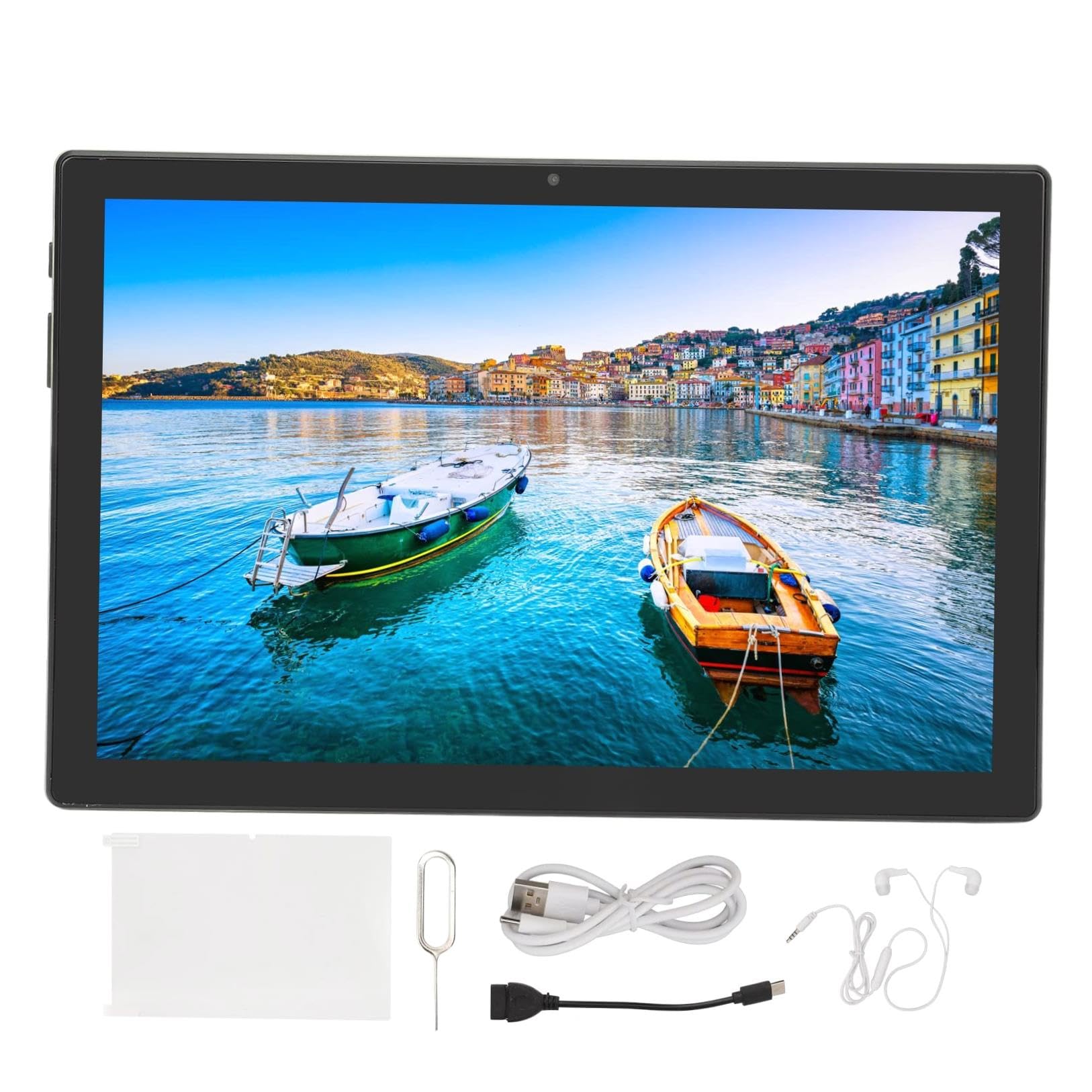 10.1 Inch 4G Tablet with MTK6889 CPU, Dual SIM Standby, 320x440 Light Green Display - Perfect for Travel, Business & Online Learning