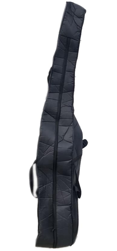 Oxford Cloth 3/4 Upright Double Bass Soft Case with Thick Padding, Waterproof, Multiple Storage Pockets & Adjustable Back Straps - Cello Gig Bag (Style 1) for Musicians, Orchestra Performances & Travel Protection