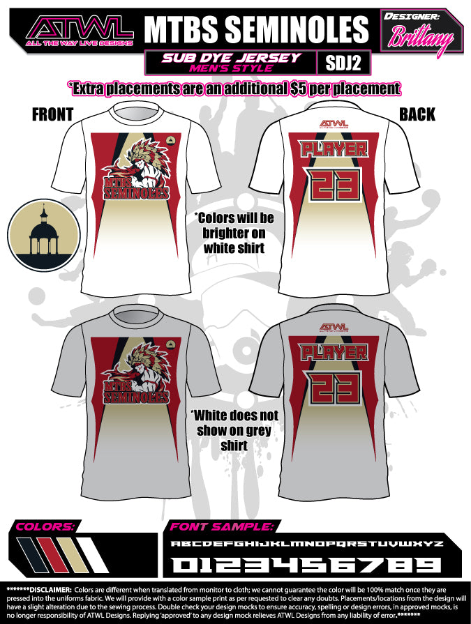 Miss Tampa Bay Softball Men's Sublimated Jersey - Custom Dye Sublimation Baseball Uniform for Men - Perfect for Tournaments, Games & Team Sports