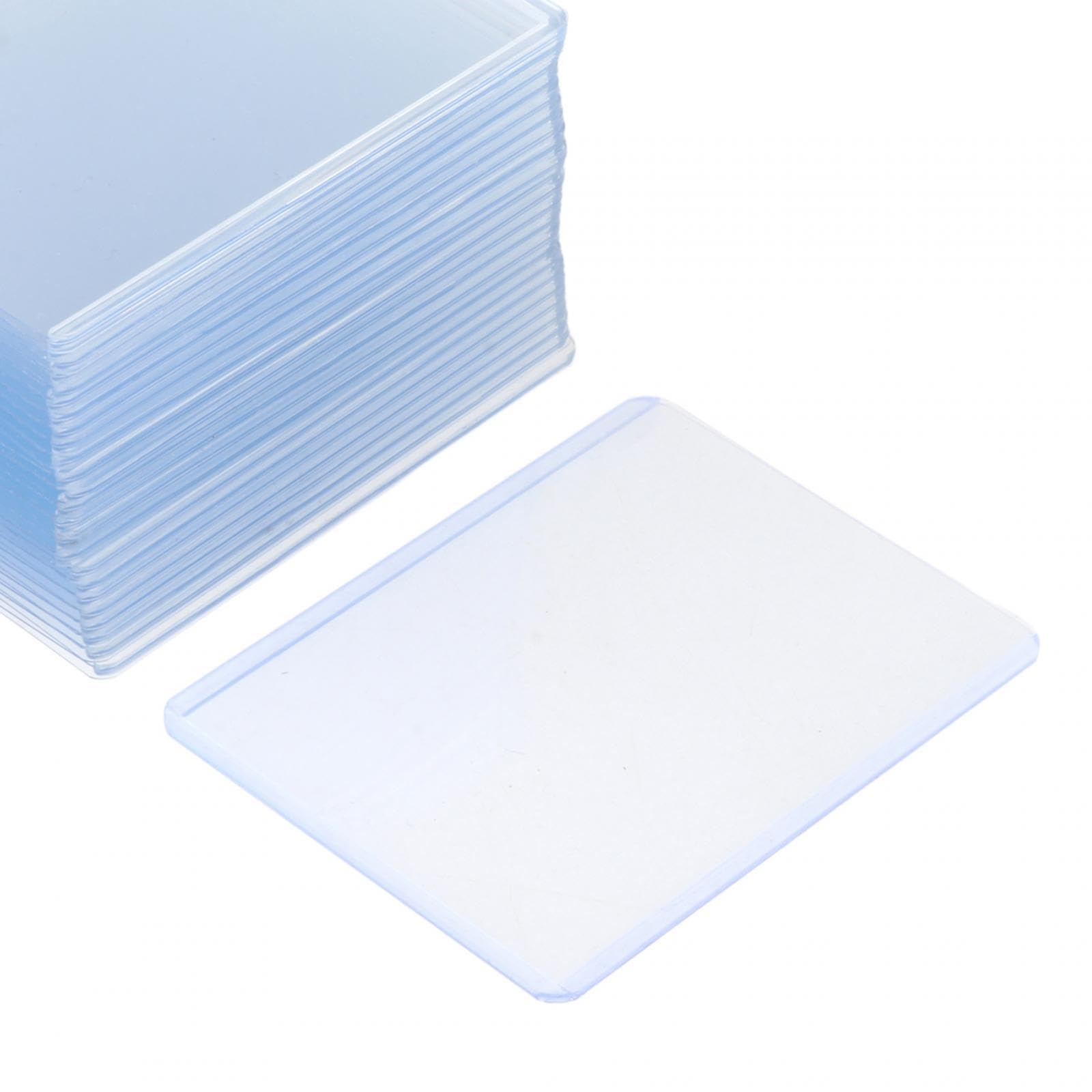 Tachiuwa 25 Pack Clear Card Sleeves - Premium Trading Card Protectors for MTG, Pokemon & Yu-Gi-Oh - Acid-Free Plastic Card Holders for Collectors & Storage - Perfect for Card Games, Display & Hobby Organization