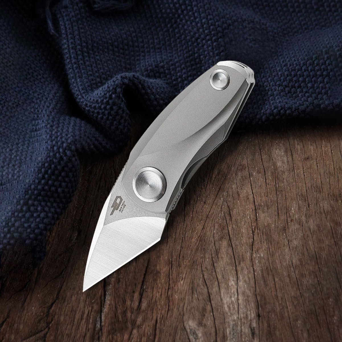 Bestech Knives BT1913A Tulip Framelock Gray EDC Folding Pocket Knife - Outdoor Camping, Hiking & Everyday Carry