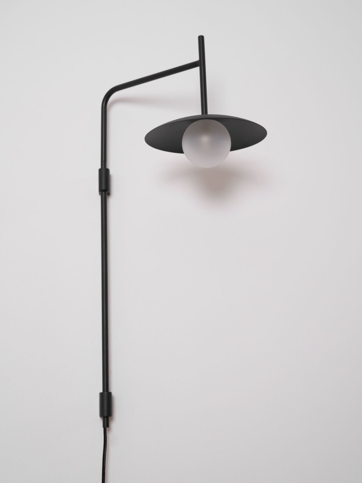 Gea Swing Arm Plug-in Wall Lamp - Adjustable Desk Light for Reading, Office, and Bedroom - Perfect for Study, Work, and Nightstand Lighting