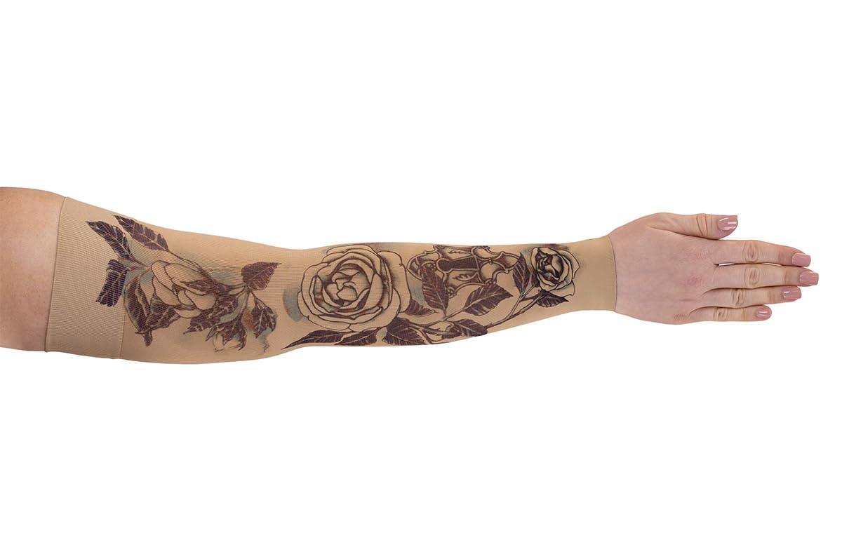 Juliet Medical Graduated Compression Arm Sleeve for Lymphedema Relief - Breathable & Adjustable Support for Swelling, Post-Surgery Recovery & Daily Comfort | Ideal for Nurses, Athletes & Travelers