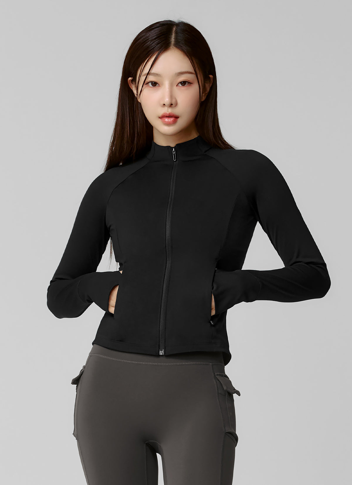 Active Slim Fit Warm Silky Zip Up Hoodie for Women - Lightweight Comfortable Fleece Jacket for Running, Yoga & Outdoor Activities
