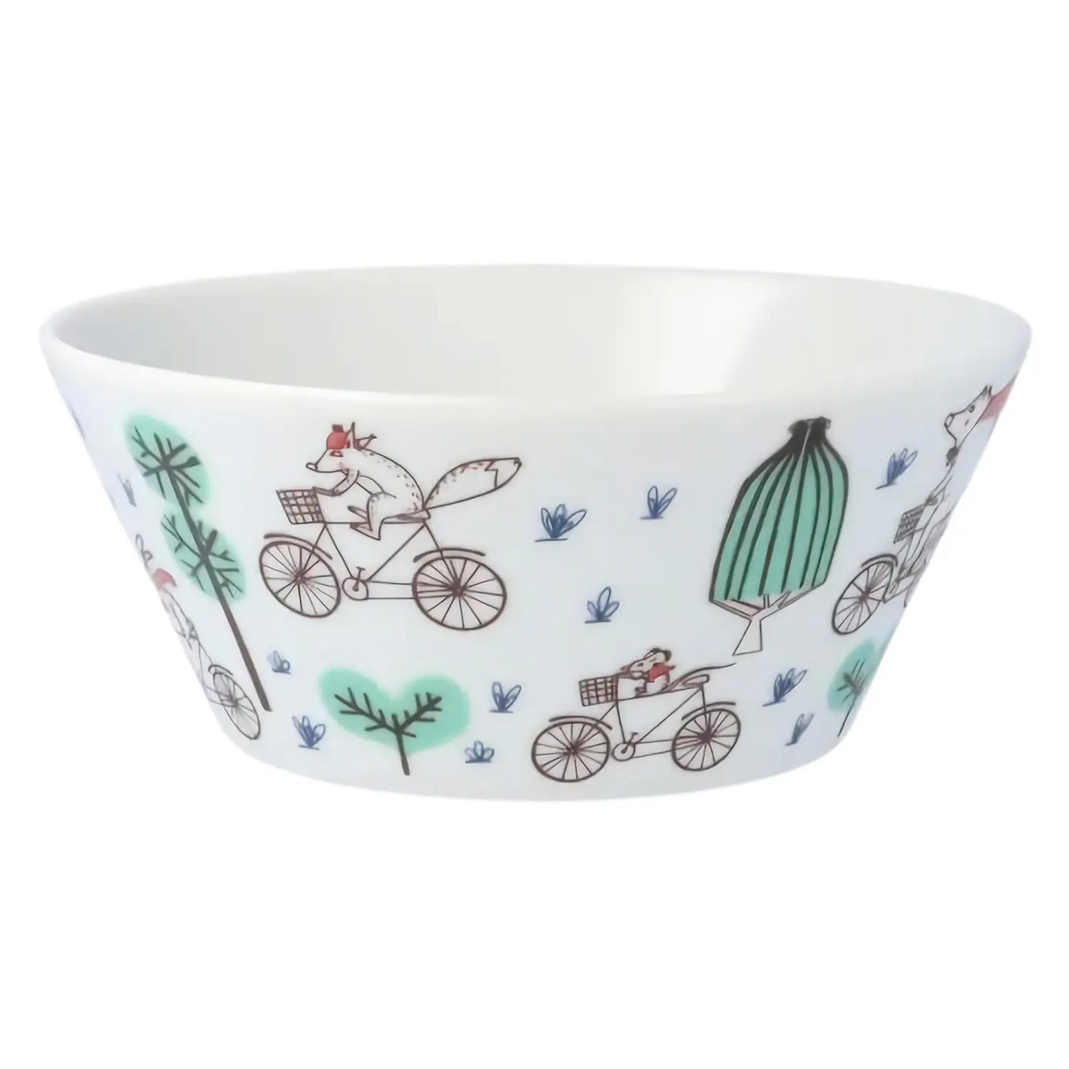 Harekutani Porcelain Bowl with Animal Design - Elegant Japanese Ceramic Dish for Soup, Rice & Dessert | Perfect for Dining, Home Decor & Gift Giving