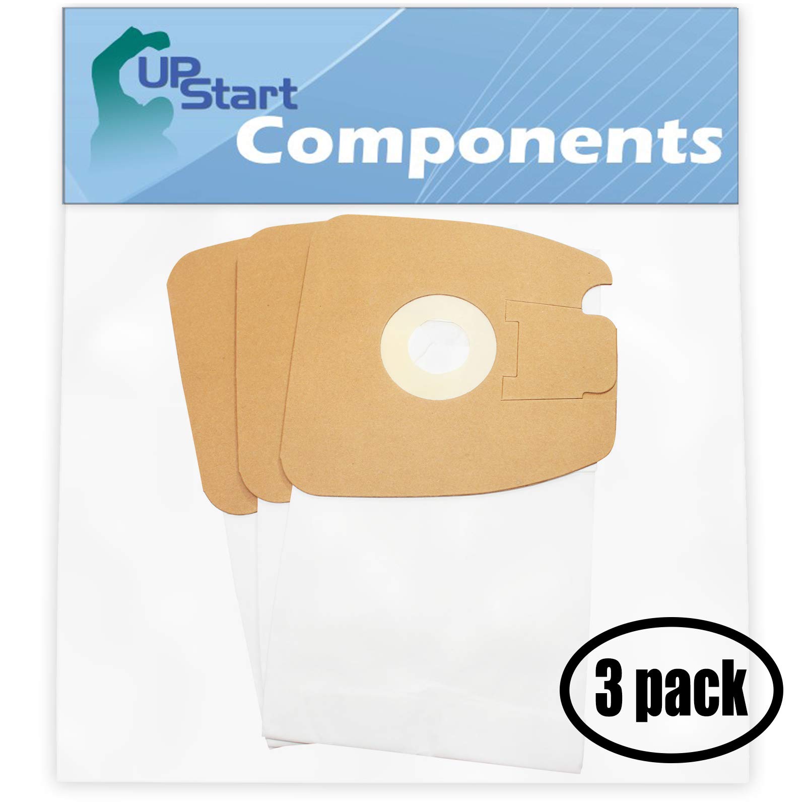 Upstart Battery 9 Replacement Vacuum Bags for Eureka 60296D & Style MM - 3-Pack (9 Bags Total) - Perfect for Pet Hair, Allergies & Deep Cleaning