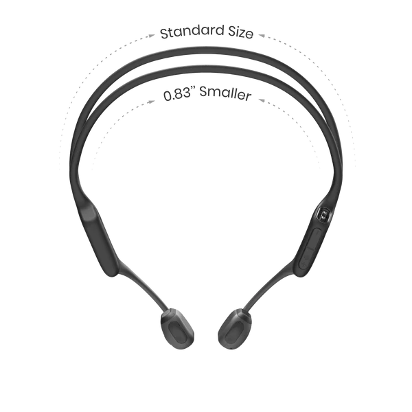 Shokz OpenRun Pro Bone Conduction Headphones - Wireless Bluetooth Sports Headphones for Running, Cycling & Workouts - Sweatproof & Lightweight (Pink) - Perfect for Outdoor Activities & Gym Training