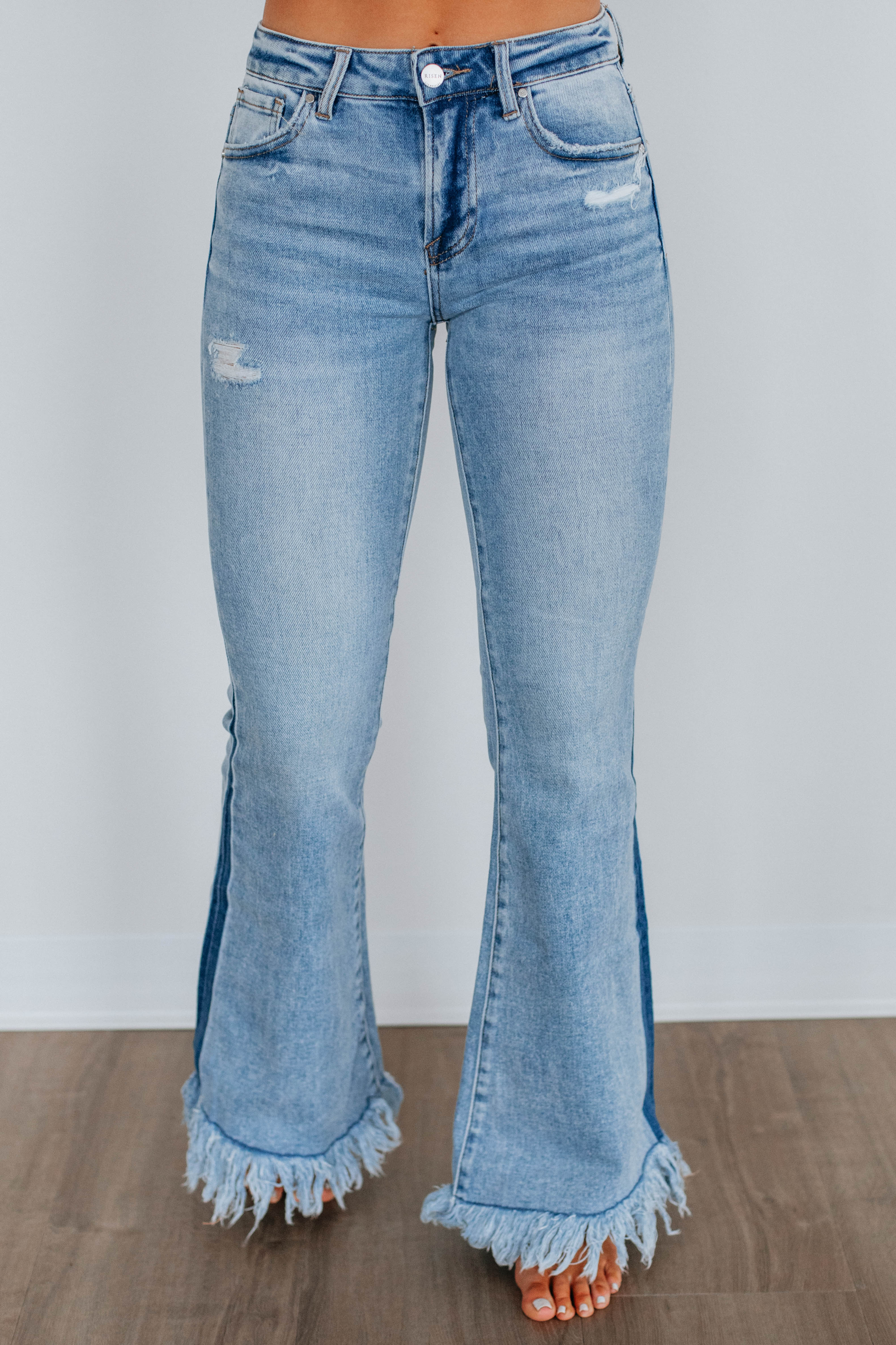 Gena Risen Women's High Waist Stretch Skinny Jeans - Comfortable Slim Fit Denim Pants for Casual Wear & Everyday Outfits