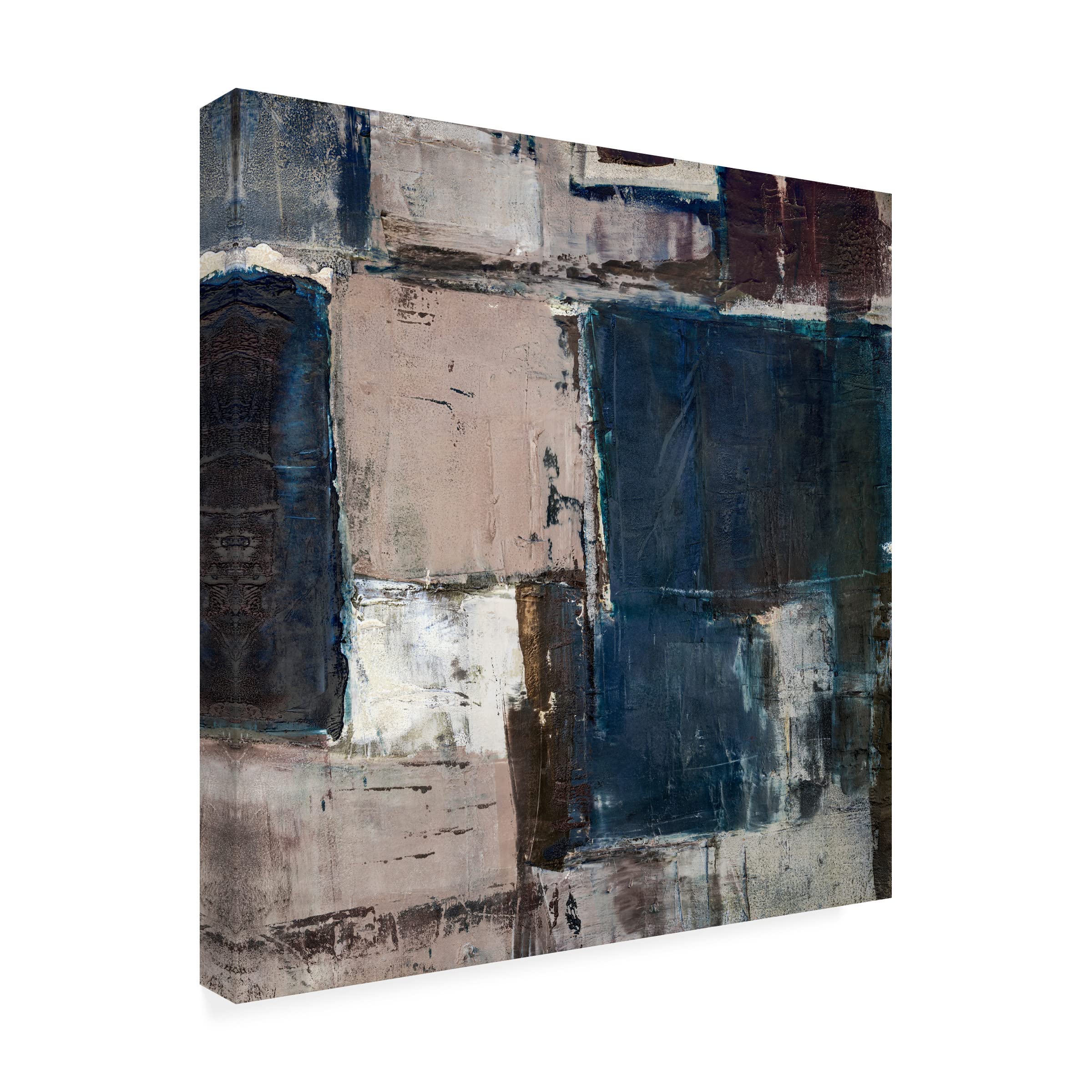Trademark Fine Art 'Winterfell' Canvas Art by Brigitte Balbinot - 18x18 Inch Framed Wall Decor - Perfect for Living Room, Bedroom & Office