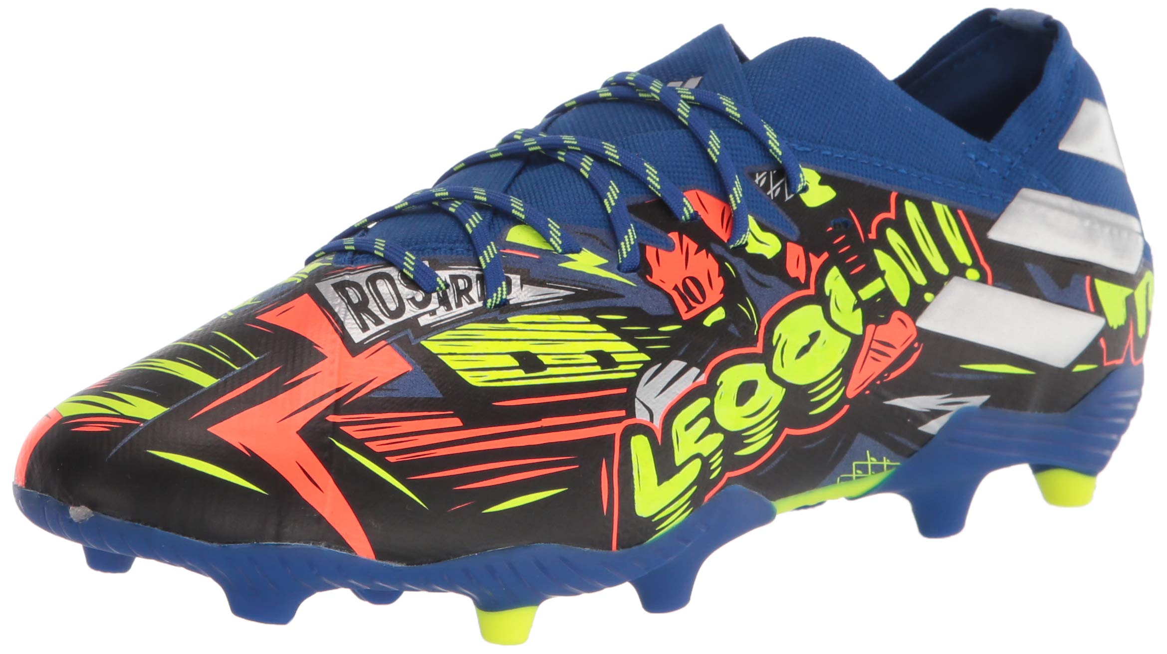 adidas Nemeziz Messi 19.1 Firm Ground Soccer Cleats for Boys - Lightweight Football Shoes with Agile Traction - Perfect for Youth Soccer Training & Matches