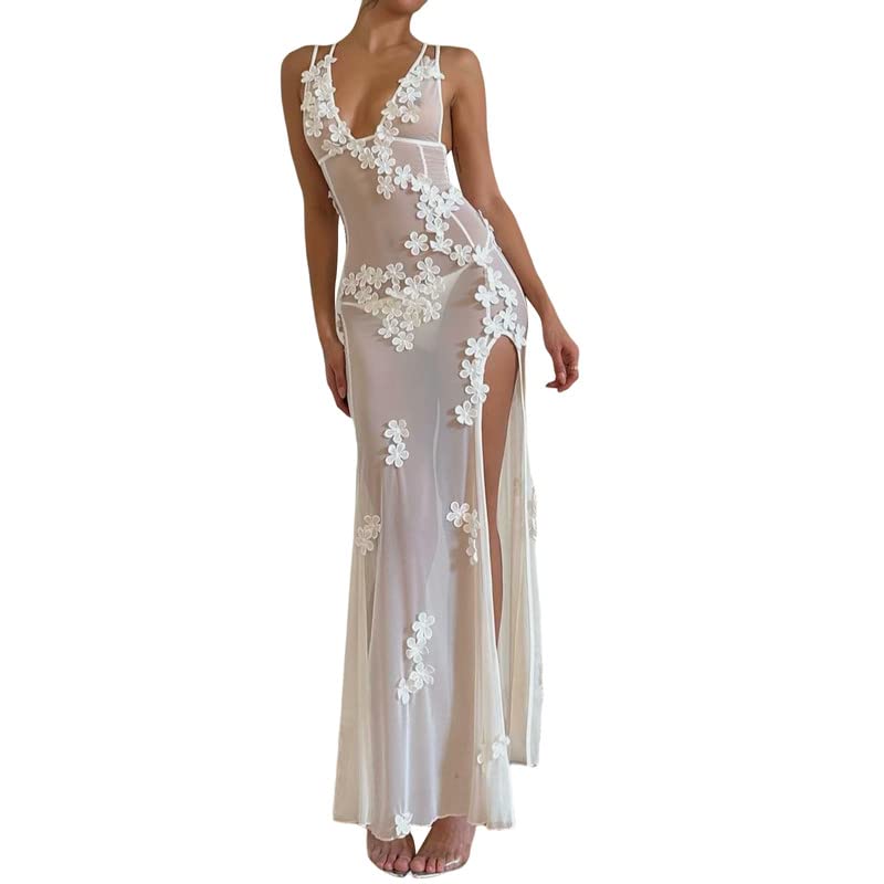 B6-strap Lace White