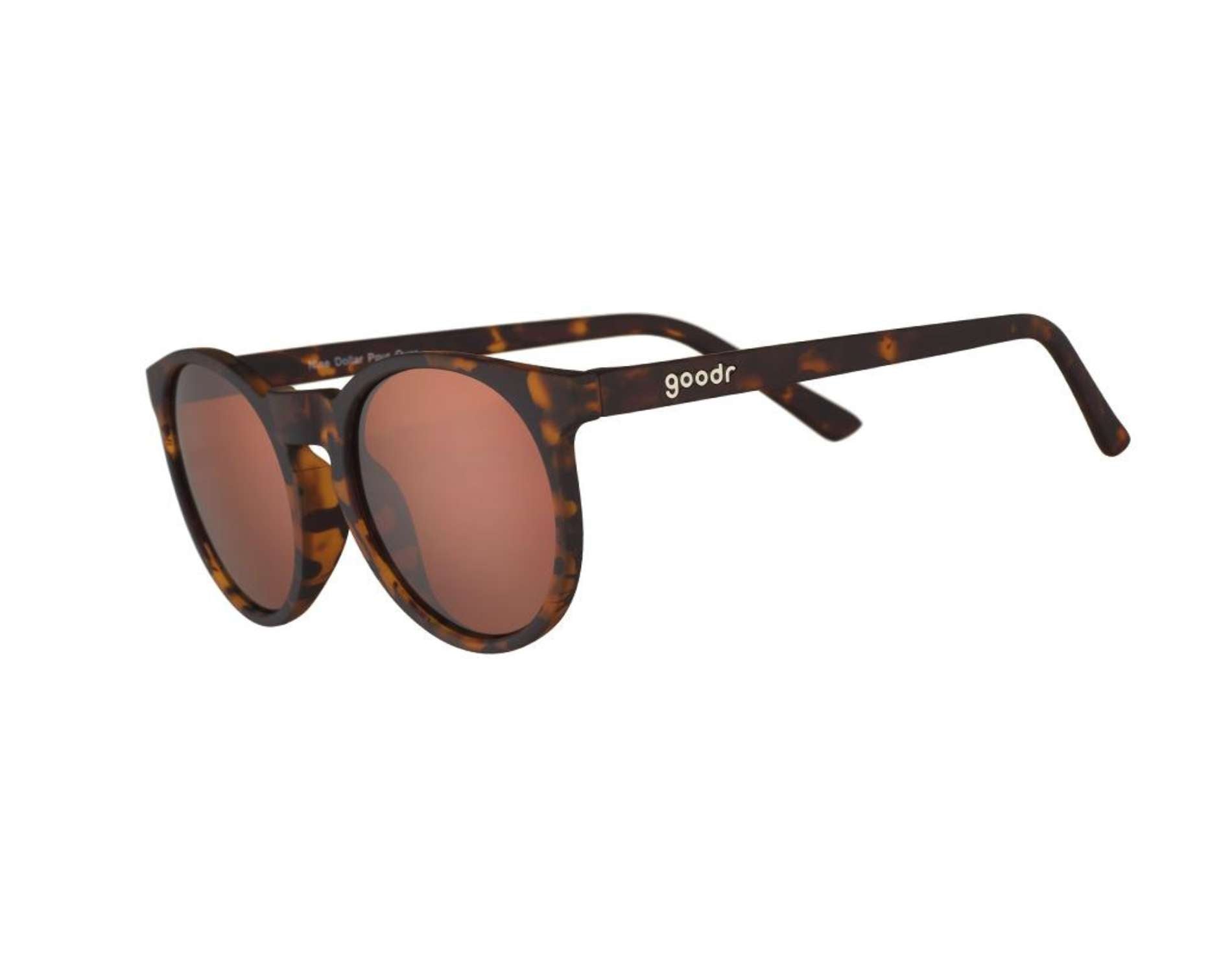 goodr CIRCLE G Polarized Sunglasses for Men & Women - UV Protection, Lightweight & Comfortable - Perfect for Running, Cycling & Outdoor Activities