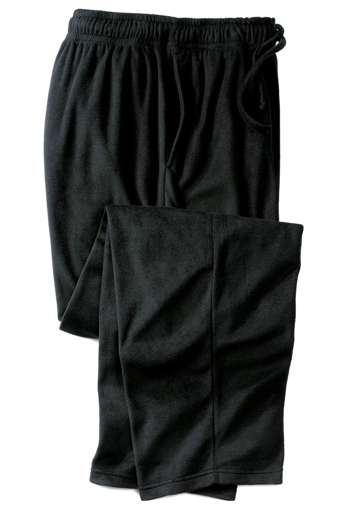 KingSize Men's Big & Tall Solid Microfleece Pajama Pants - Ultra Soft & Warm Sleepwear for Lounge & Winter Nights