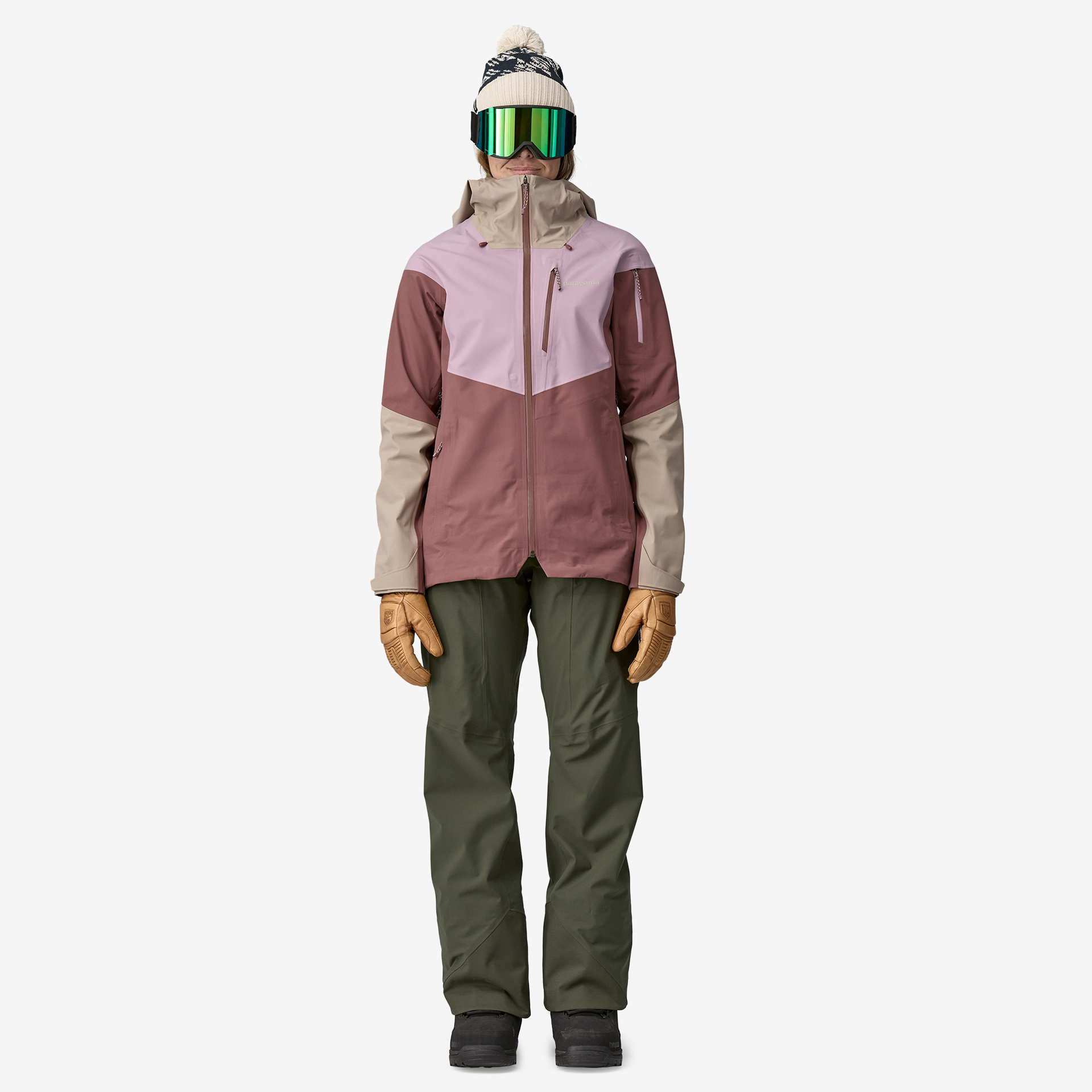 Women's Insulated Snow Bib Overalls - Waterproof Winter Snow Pants for Skiing, Snowboarding & Cold Weather Activities
