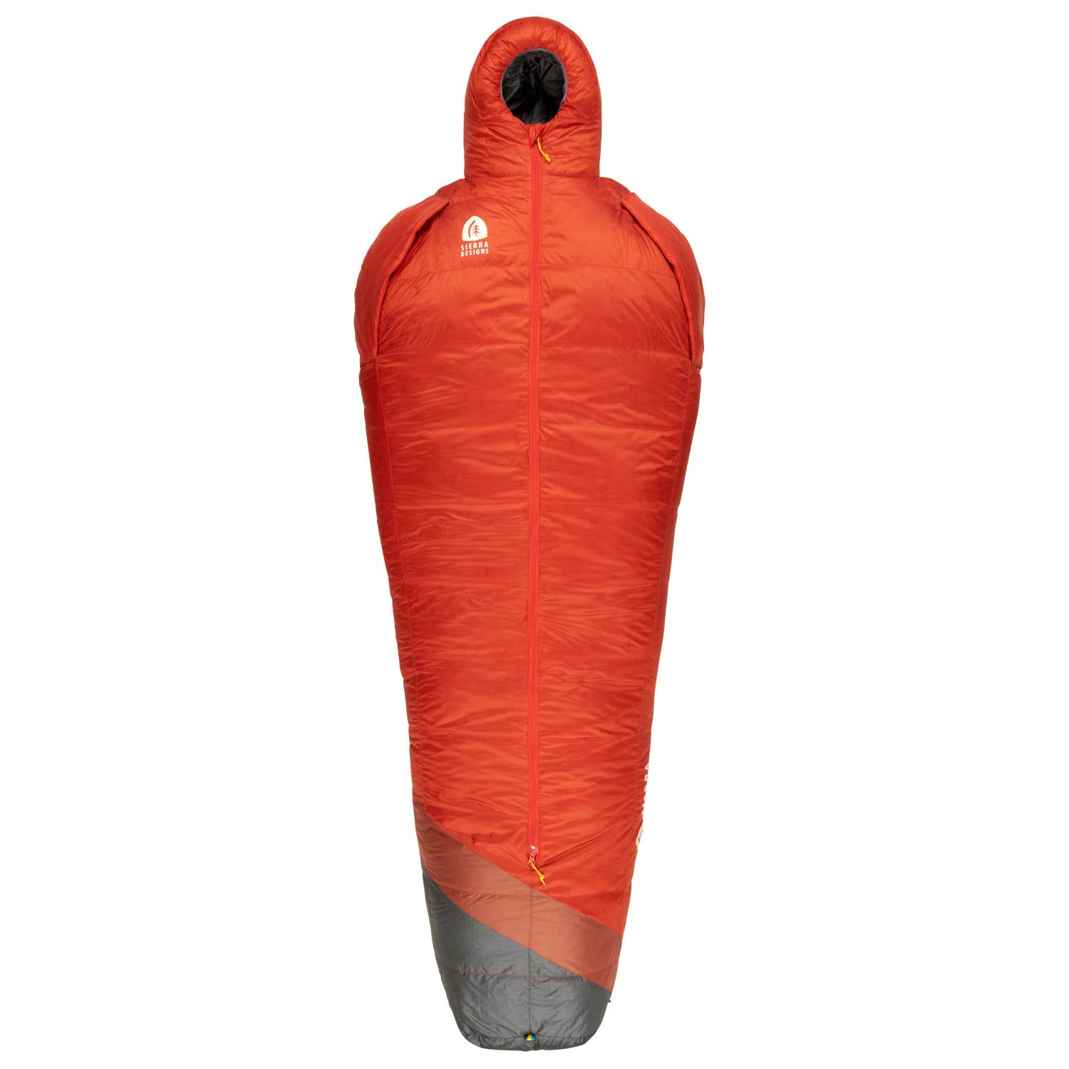 Sierra Designs Mobile Mummy 15 Degree Lightweight Down Sleeping Bag for Backpacking & Camping - 800 Fill Power DriDown Technology, Includes Stuff Sack & Storage Bag - Perfect for Cold Weather Hiking, Outdoor Adventures & Backcountry Trips