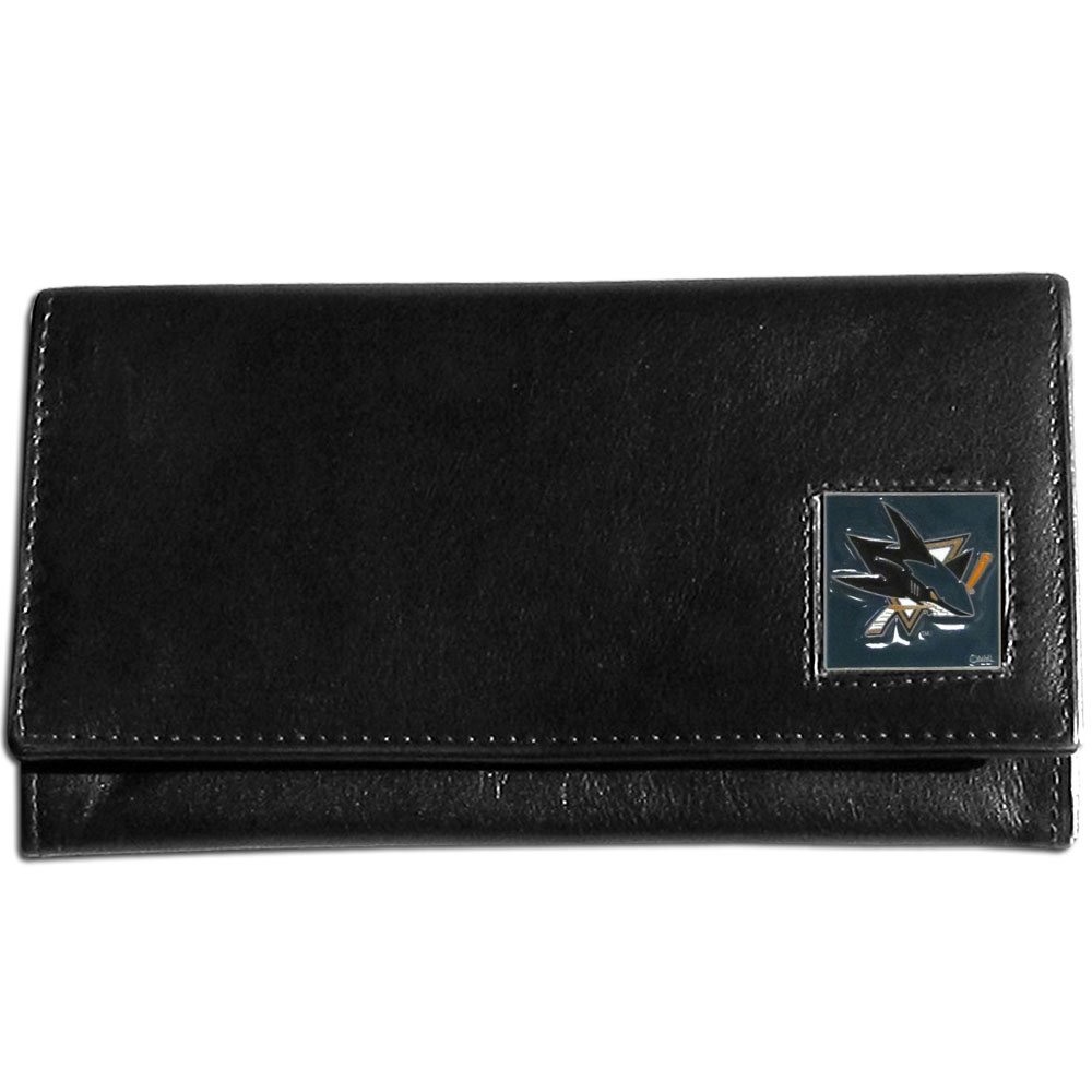 Genuine Leather NHL Women's Wallet - Stylish & Durable Hockey Fan Gift for Her - Perfect for Game Days, Shopping & Everyday Use