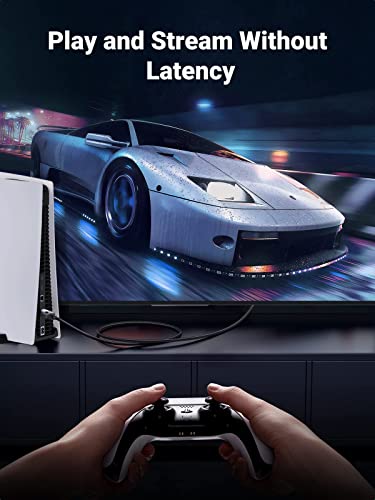 UGREEN CAT 8 Ethernet Cable 40Gbps 2000MHz High-Speed Internet Cord - Perfect for Gaming, Streaming & Home Office Network Setup