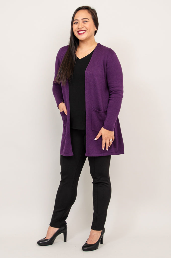 Justine Sweater Women's Bamboo Cotton Blend Knit Top - Soft & Breathable Royale Collection for Casual Wear & Office Outfits