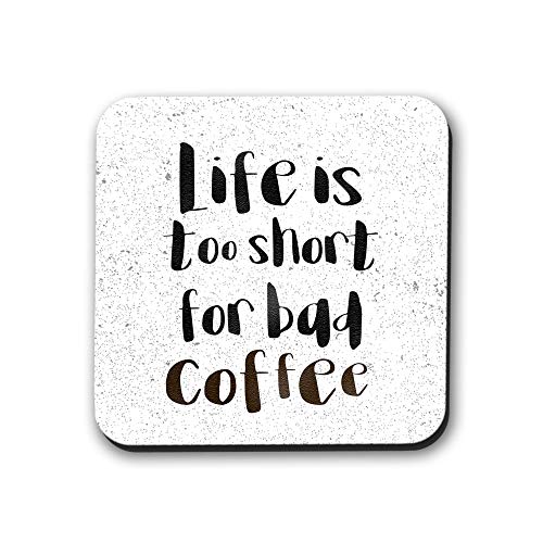 Premium Coffee Coasters Set - Absorbent & Durable for Hot & Cold Drinks - Perfect for Home, Office, or Cafe Use