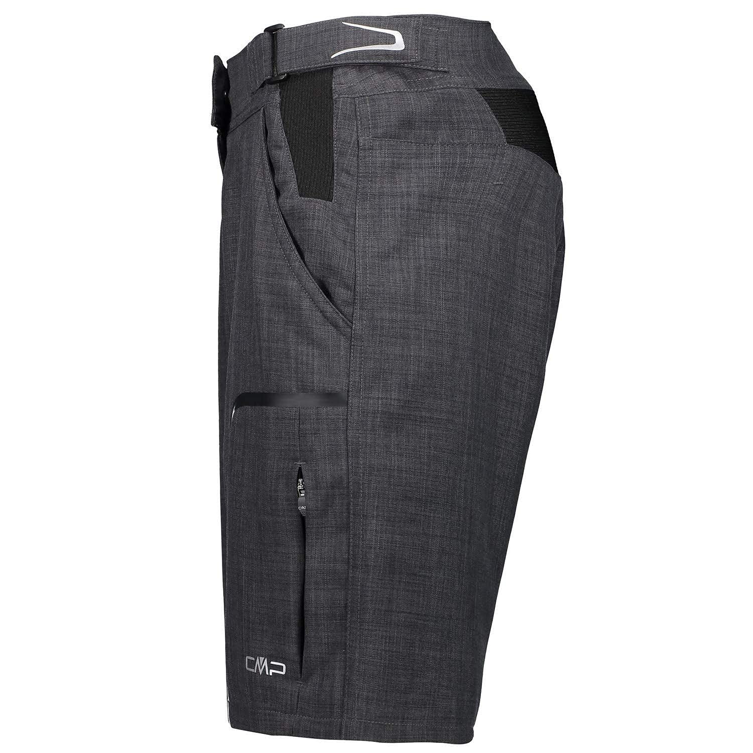 Freebike Bermuda Shorts with Inner Mesh Underwear - Breathable Comfort for Cycling, Running & Outdoor Activities