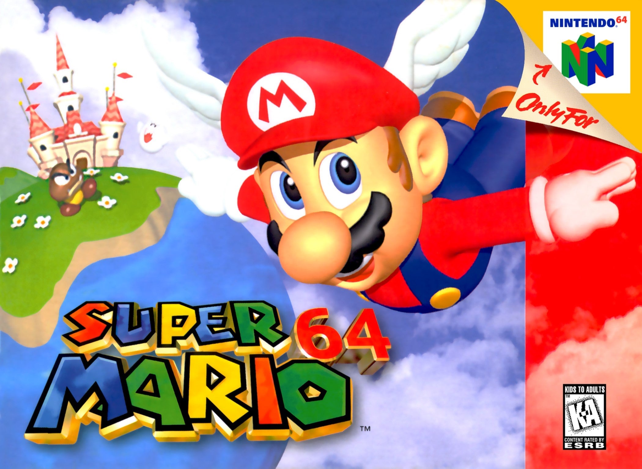Used Super Mario 64 N64 Video Game - Retro Nintendo 64 Cartridge for Collectors & Gamers - Perfect for Nostalgic Gaming & Display