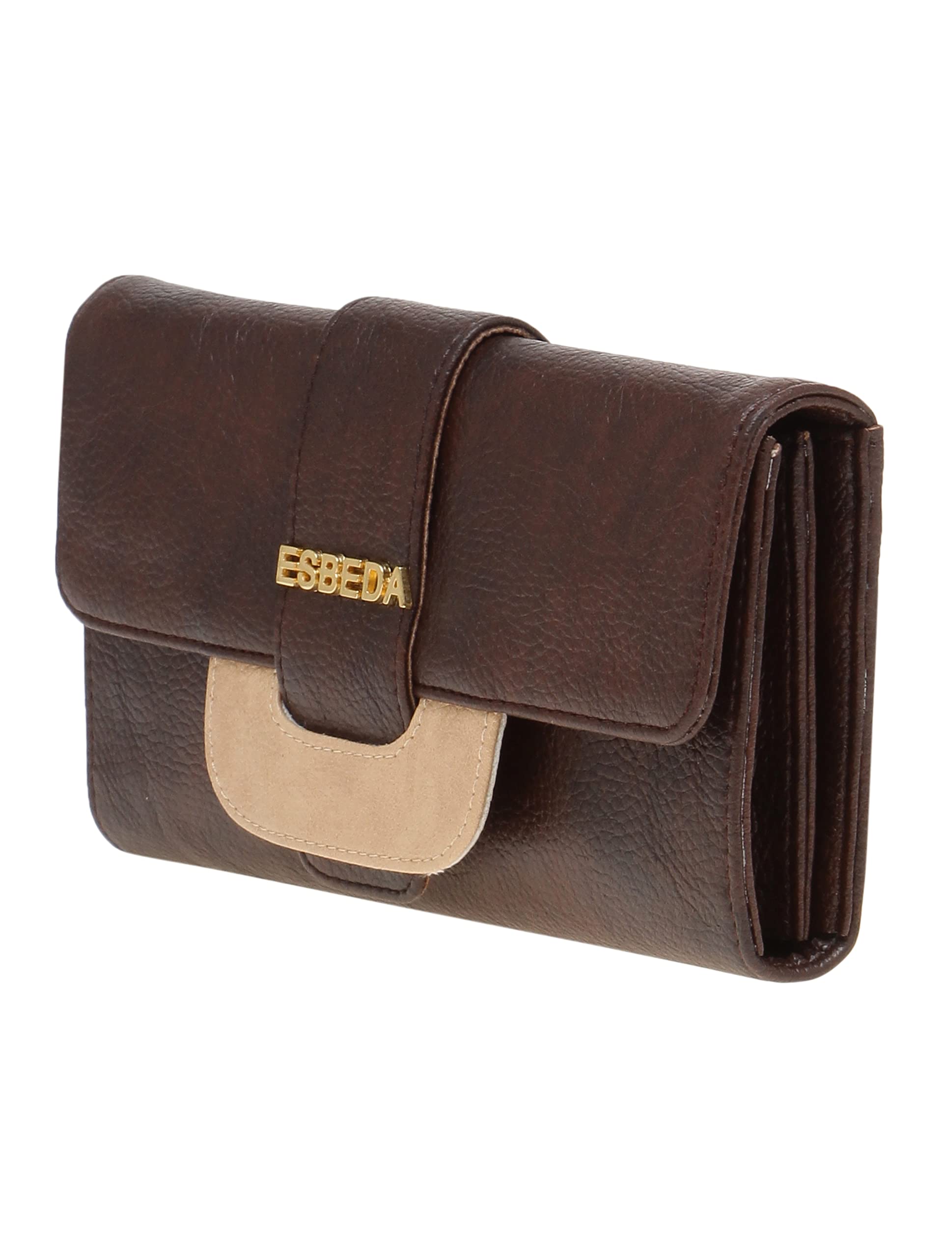 ESBEDA Genuine PU Leather Women's Wallet - Slim RFID Blocking Bifold Wallet with Multiple Card Slots, Perfect for Everyday Use & Travel