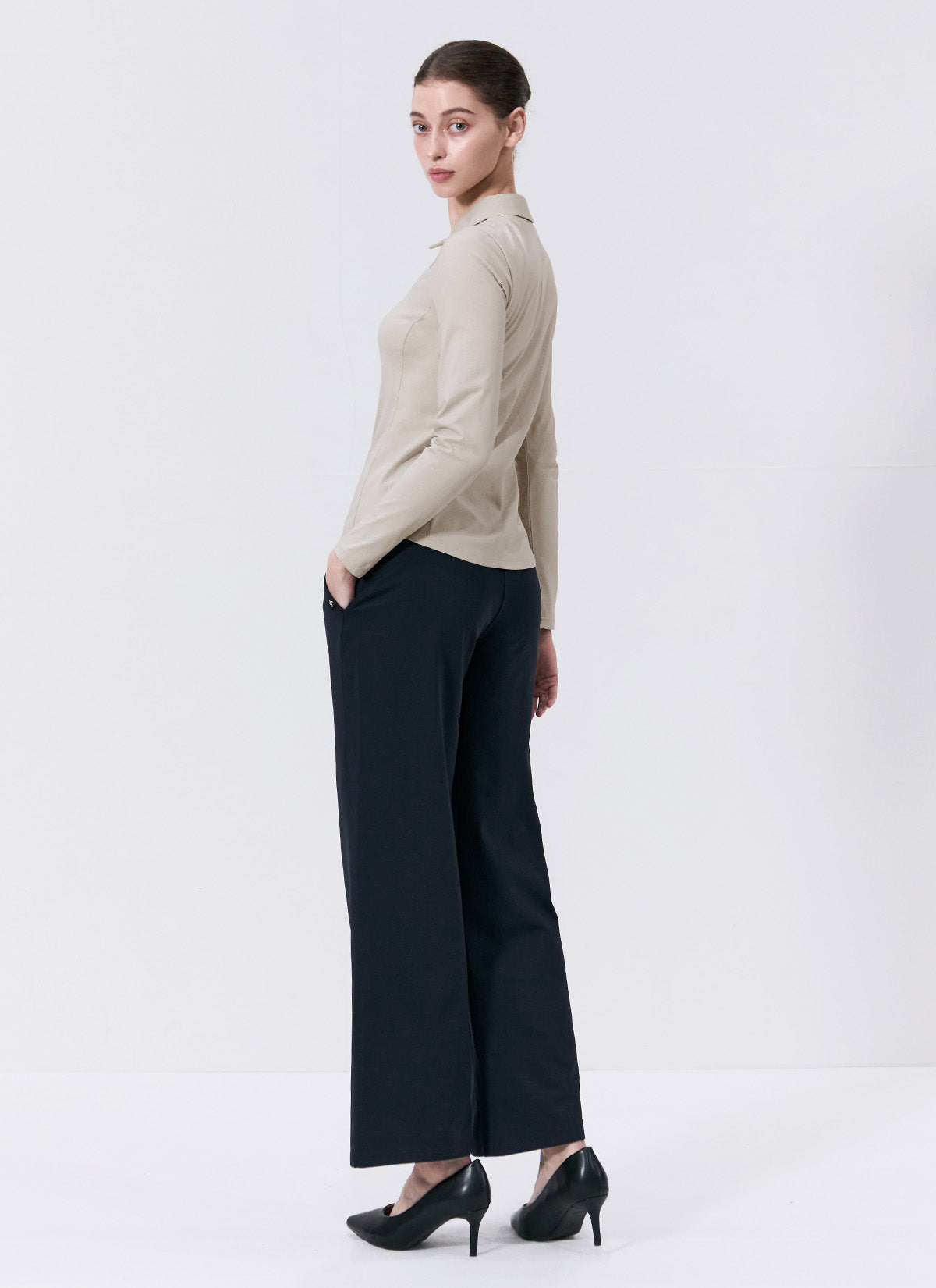 Cozy Warm Fluffy Wide Leg Pants for Women - Soft Winter Lounge Pants for Home, Travel & Relaxation