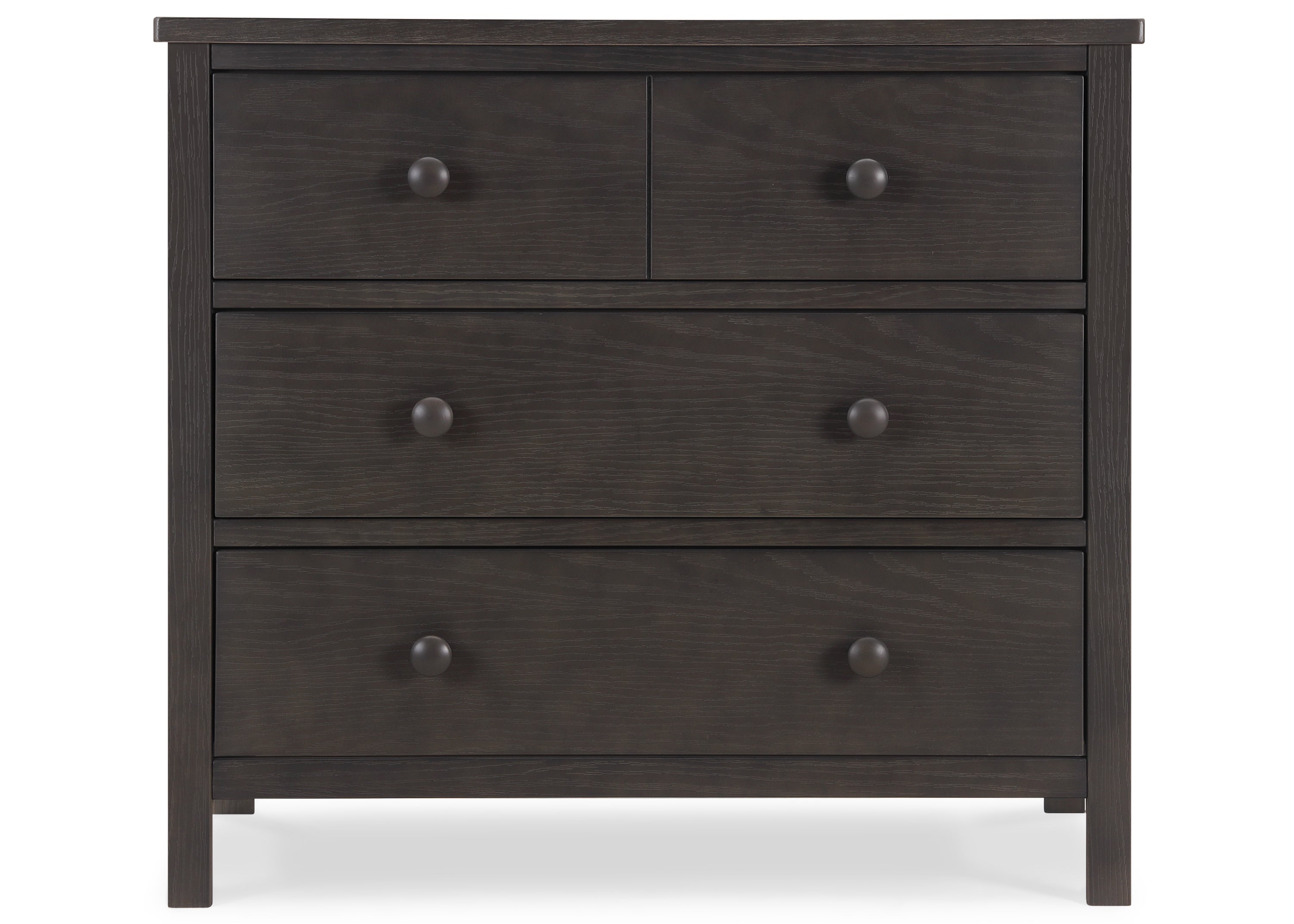 Sweet Beginnings 3 Drawer Dresser - White Nursery Dresser with Soft-Close Drawers for Baby Room Organization | Perfect for Baby Clothes, Diapers & Nursery Storage