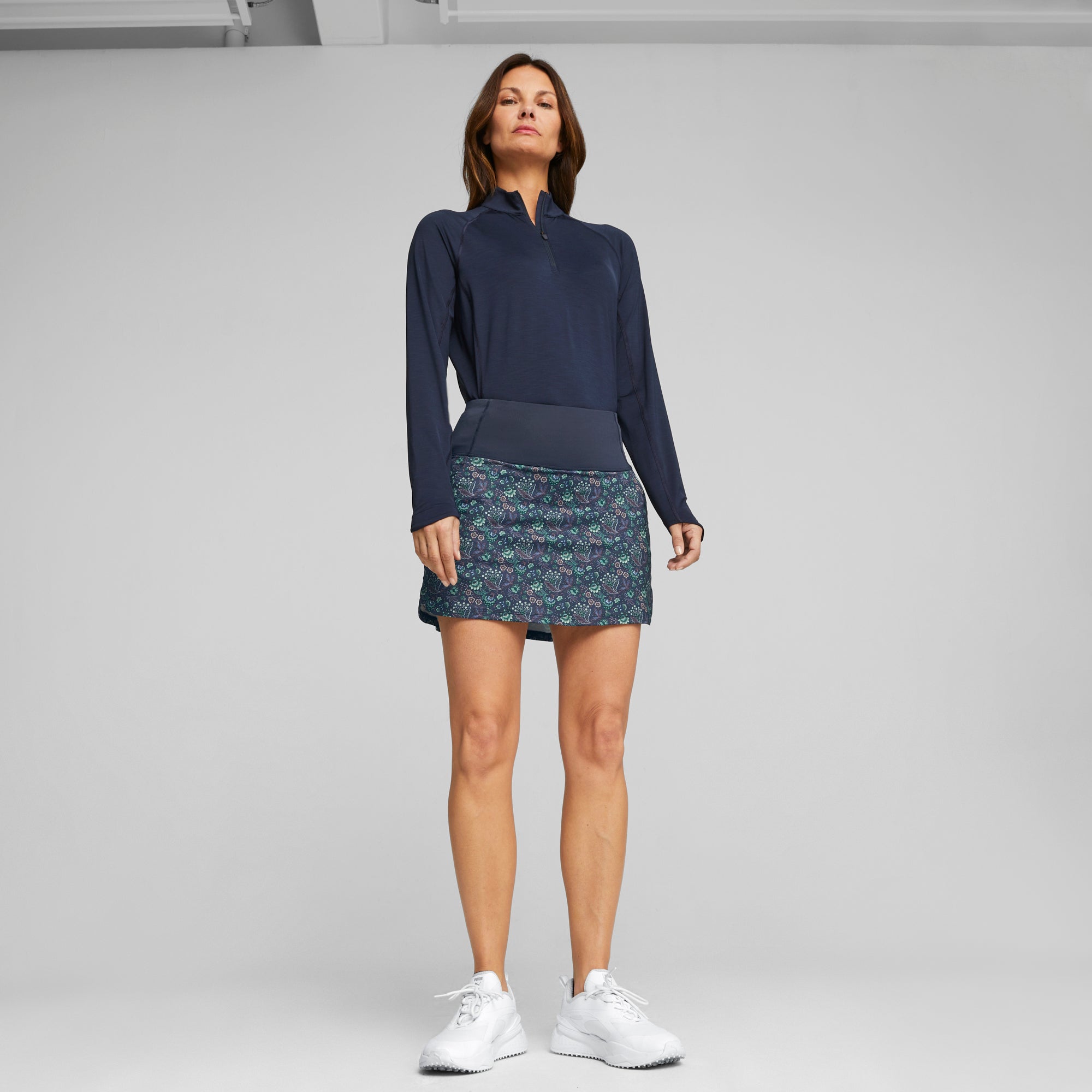 Women's Puma x Liberty Golf Skirt - Breathable Athletic Skirt for Women - Perfect for Golf, Tennis & Casual Wear