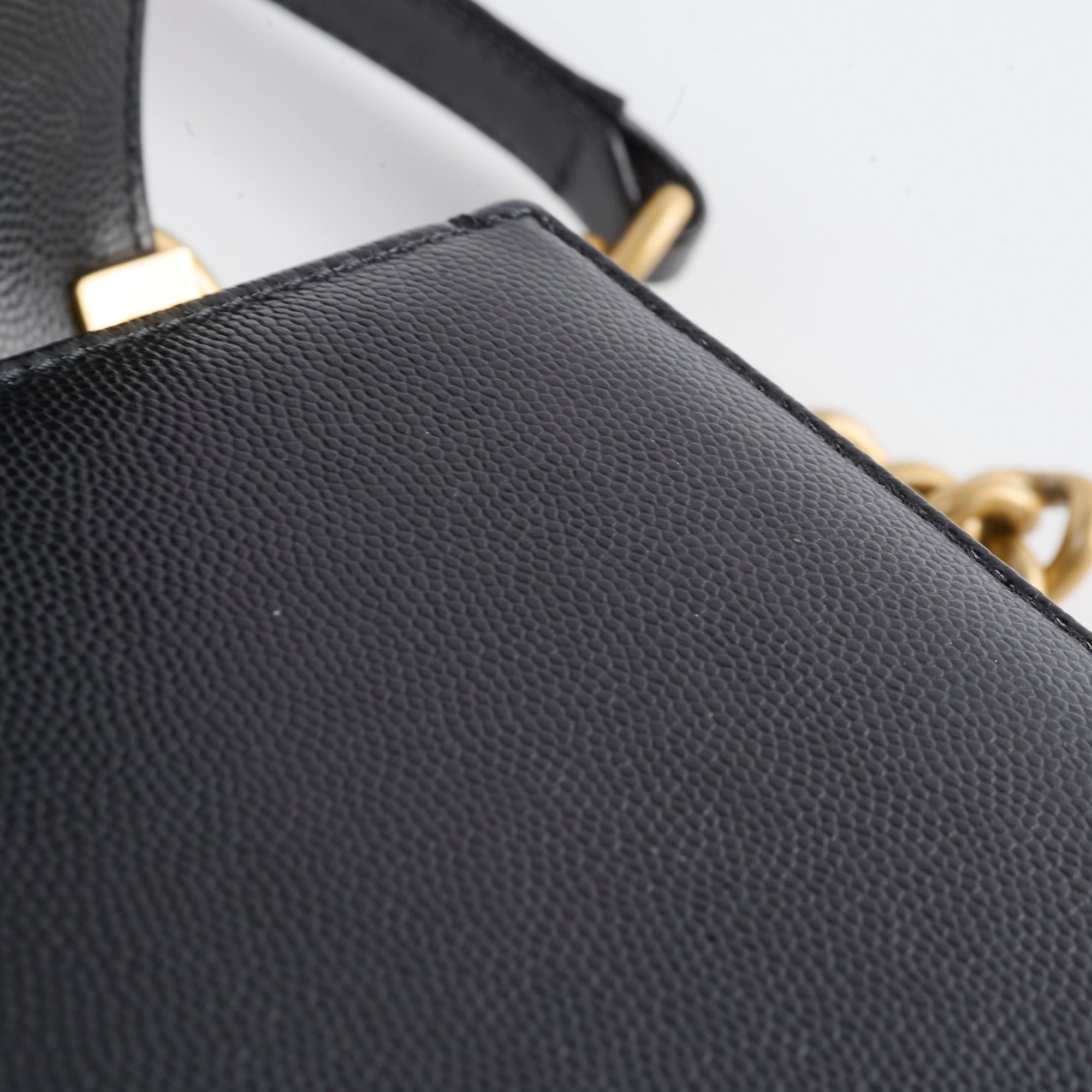 Chanel Caviar Leather Old Medium Flap Bag Black - Classic Quilted Crossbody Purse for Women | Perfect for Work, Evening Events & Luxury Fashion Accessories
