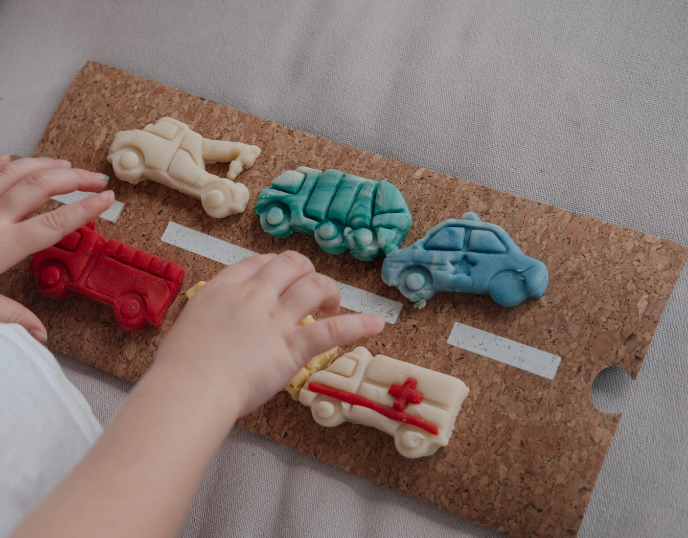 Eco-Friendly Playdough Cutter Set for Sensory Play & Service Vehicles - Perfect for Kids' Creative Play & Early Learning Activities