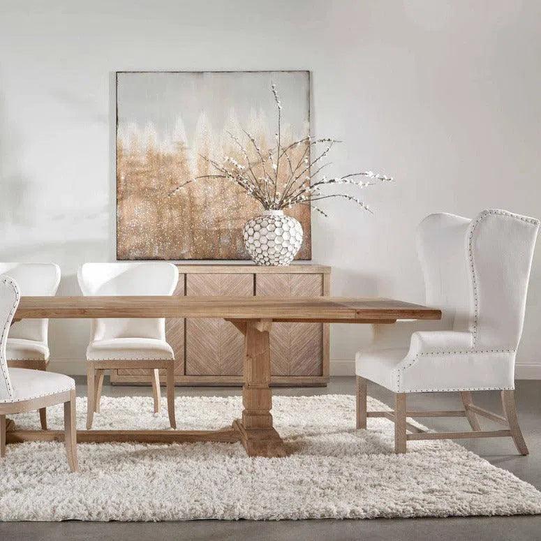 Modern 3-Door Credenza Buffet Sideboard - Stylish Storage for Dining Room, Living Room & Entryway - Perfect for Organizing Dishes, Linens & Home Decor