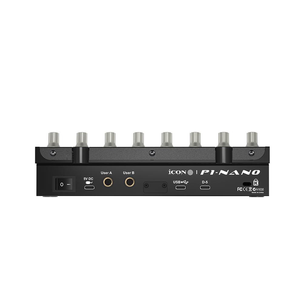 Pro Audio P1-Nano Compact DAW Control Surface with D5 Display - Professional Music Production Studio Bundle for Home & Recording Studios