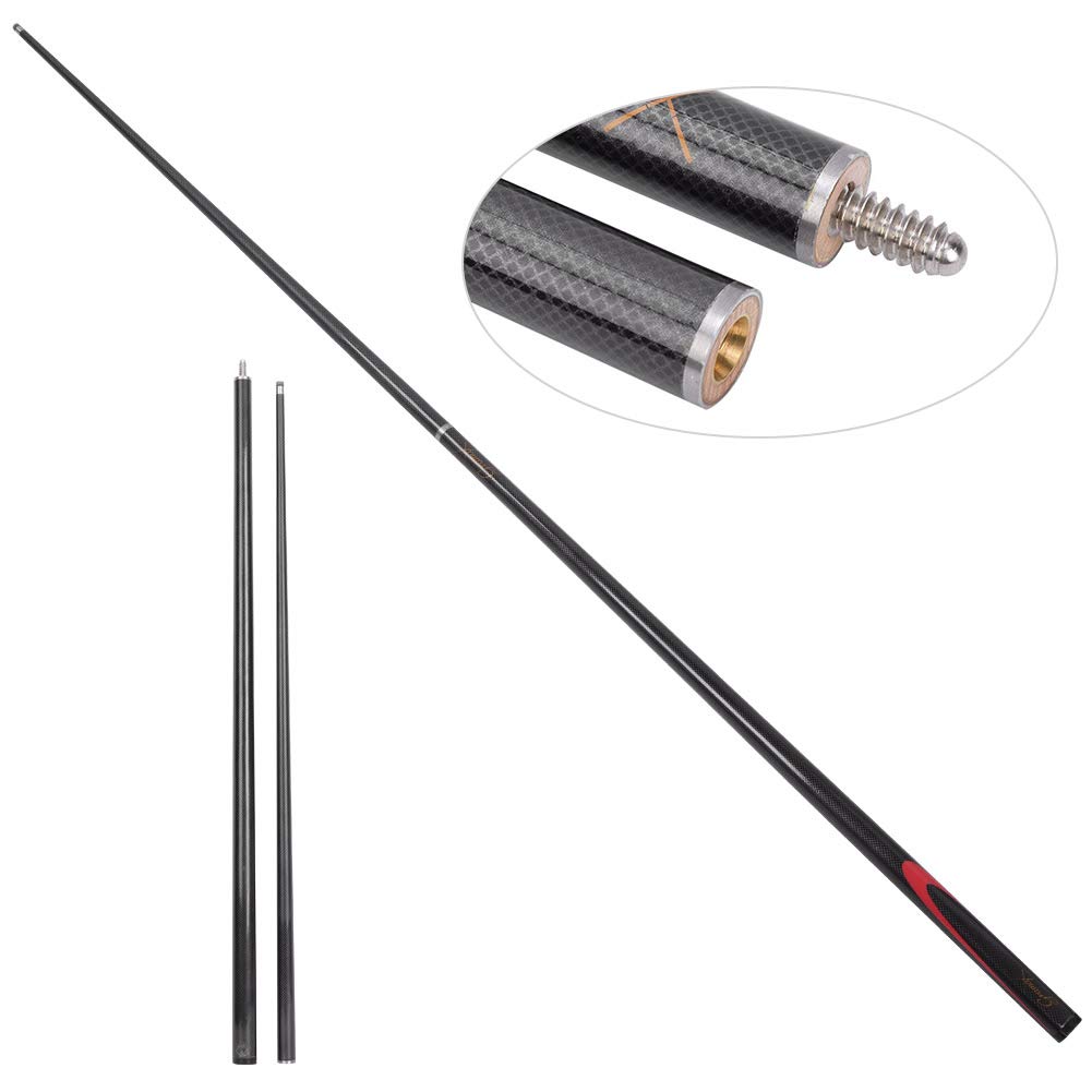 9MM Carbon Fiber Snooker Pool Cues - Professional Durable Billiard Sticks for Tournament & Home Game Accessories | Perfect for Pool Halls, Bars & Recreational Play