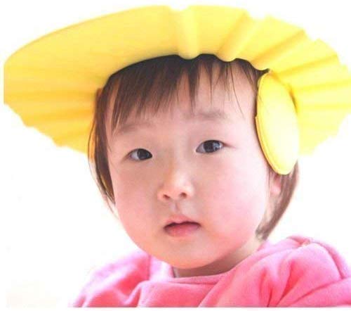 **Hoshila172 Adjustable Baby Shower Cap – Safe Kids Bath Visor Hat for Hair & Eye Protection – Waterproof Wash Shield for Toddlers & Infants (Perfect for Bath Time & Hair Washing)**
