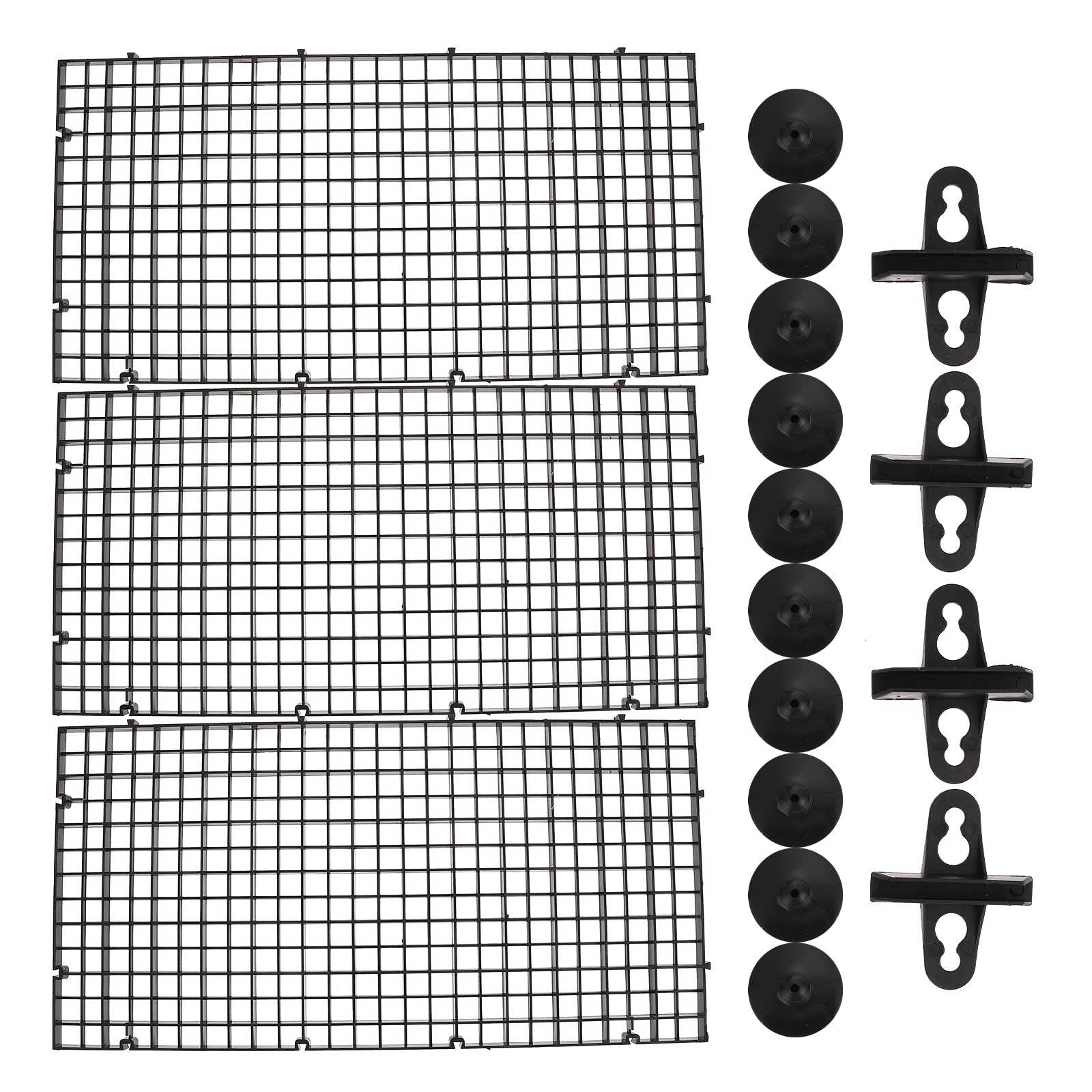 POPETPOP Aquarium Divider Net - Fish Tank Mesh Strainer for Isolation & Breeding